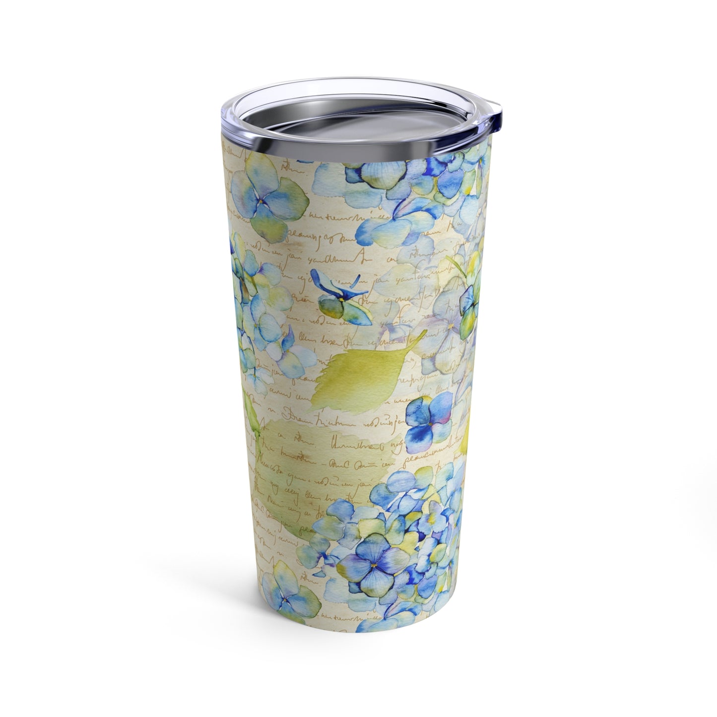 Thermal Tumbler:  20 oz:  Leah [Flower W/Script]