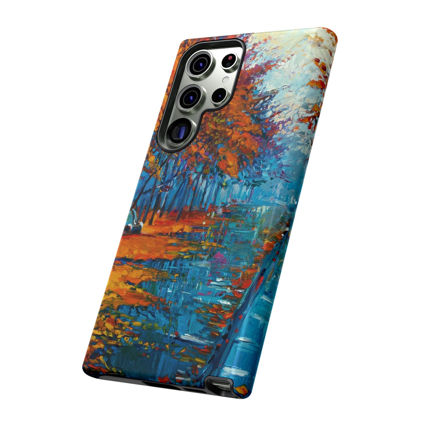 Samsung Galaxy S23 - Tough Case-Phone Case:  Year of Art [Fall Bench]