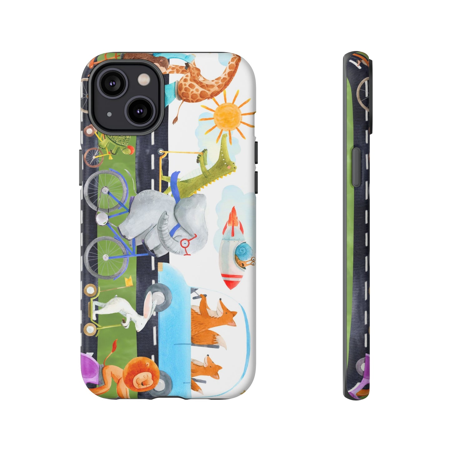 Apple I-Phone 14 (Series) Tough Case-Phone Case: On The Go [Border]