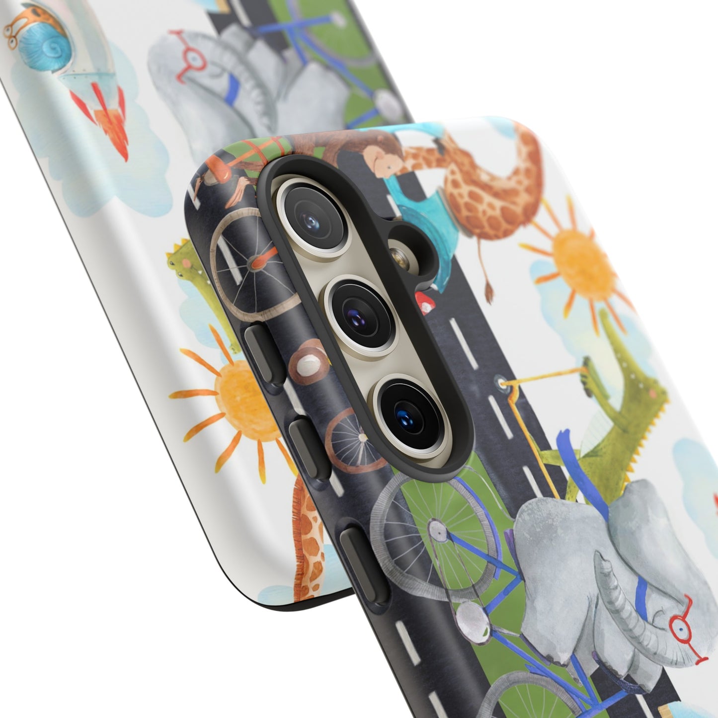 Samsung Galaxy Series Tough Case-Phone Case:  On The Go [Animals]