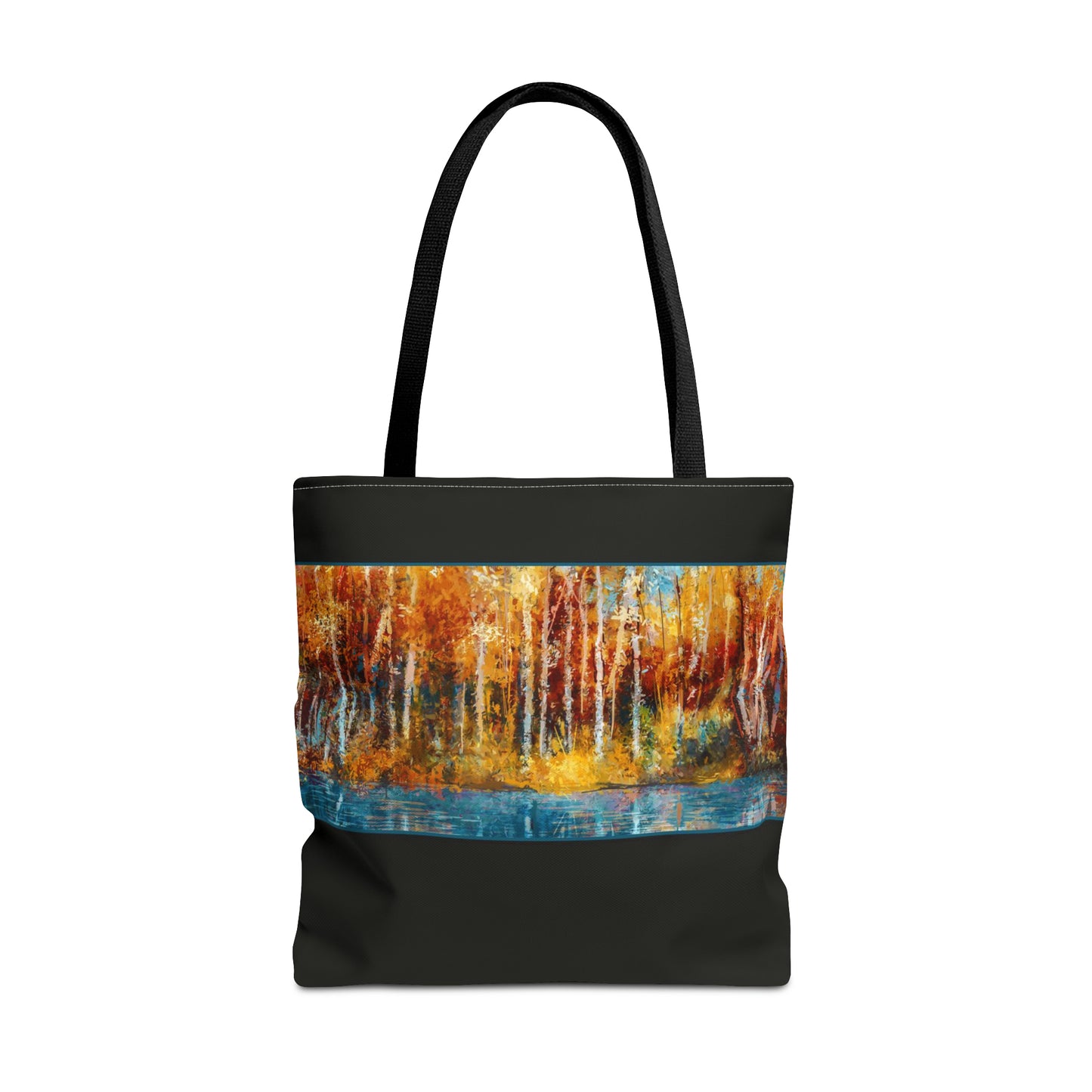 Tote Bag:  large-18x18;  "Year of Art" [Aspen Trees 1l]