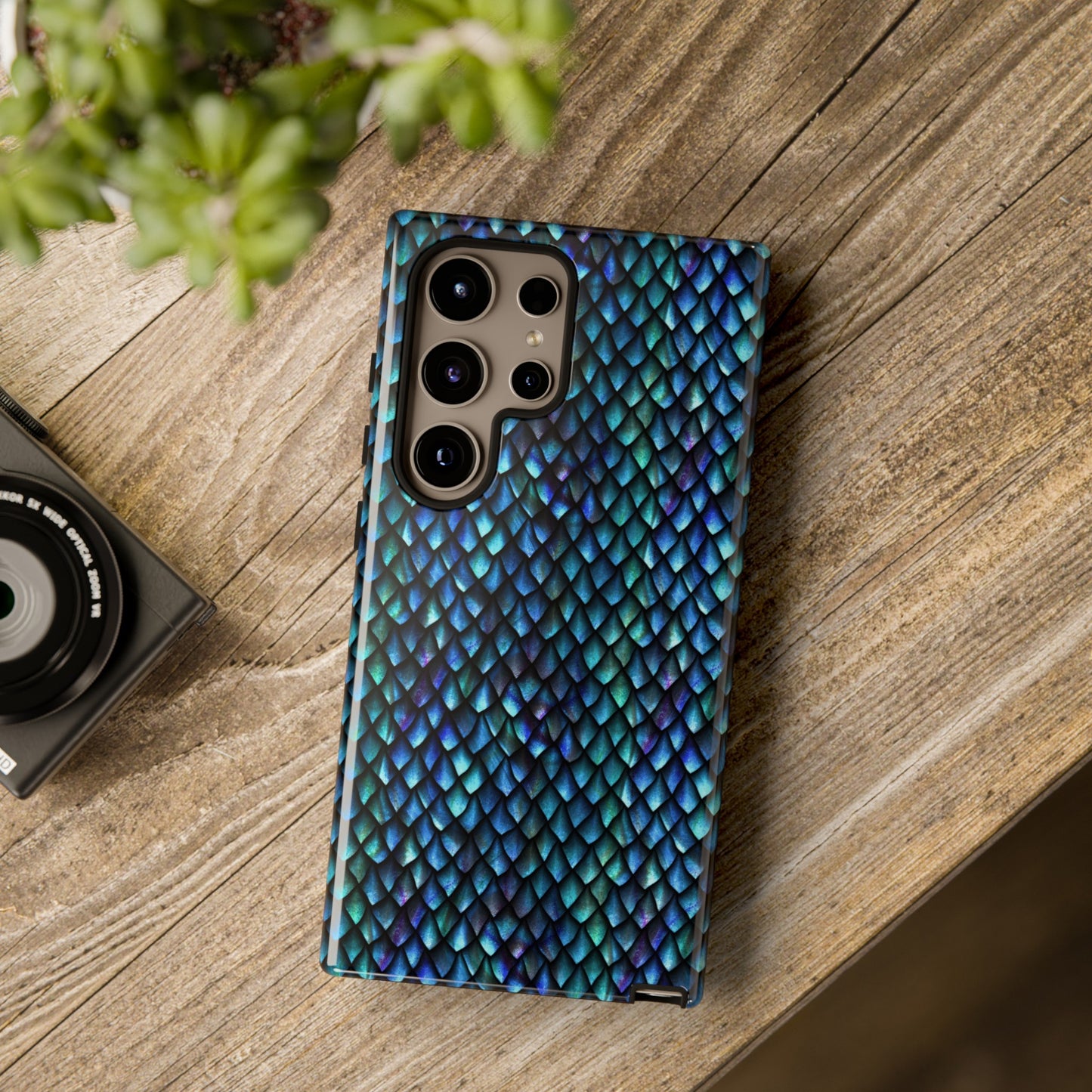 Samsung Galaxy Series Tough Case-Phone Case:  Dragons [Luminescent Scales]
