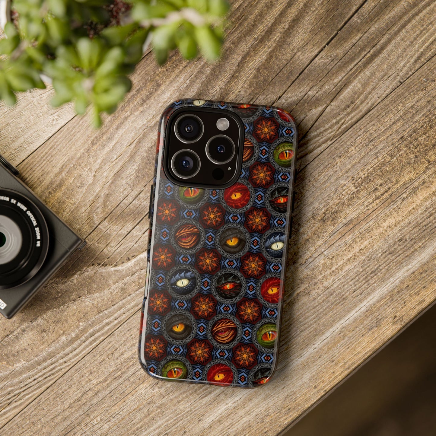 Apple I-Phone 16 (Series) Tough Case-Phone Case:  Dragons [Eyes]