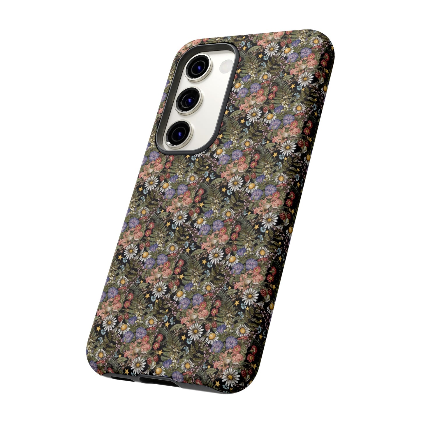 Samsung Galaxy S23 - Tough Case-Phone Case: The Sun, The Moon And The Stars [Flowers]