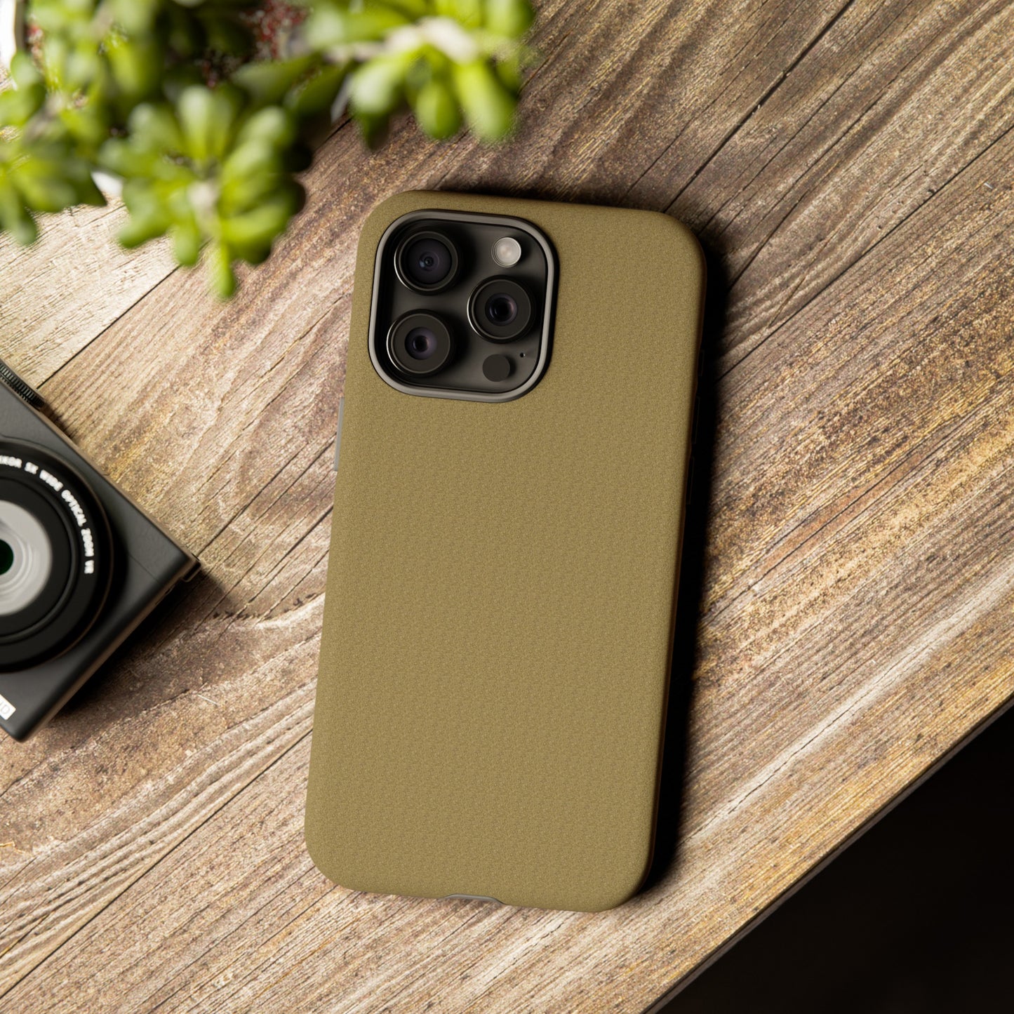Apple I-Phone 15 (Series) Tough Case-Phone Case:  The Sun, The Moon, And The Stars [Gold Sparkle]