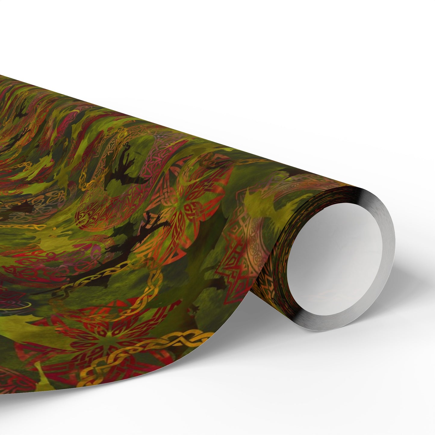 Wrapping Paper:  Dragon [Green Panel]