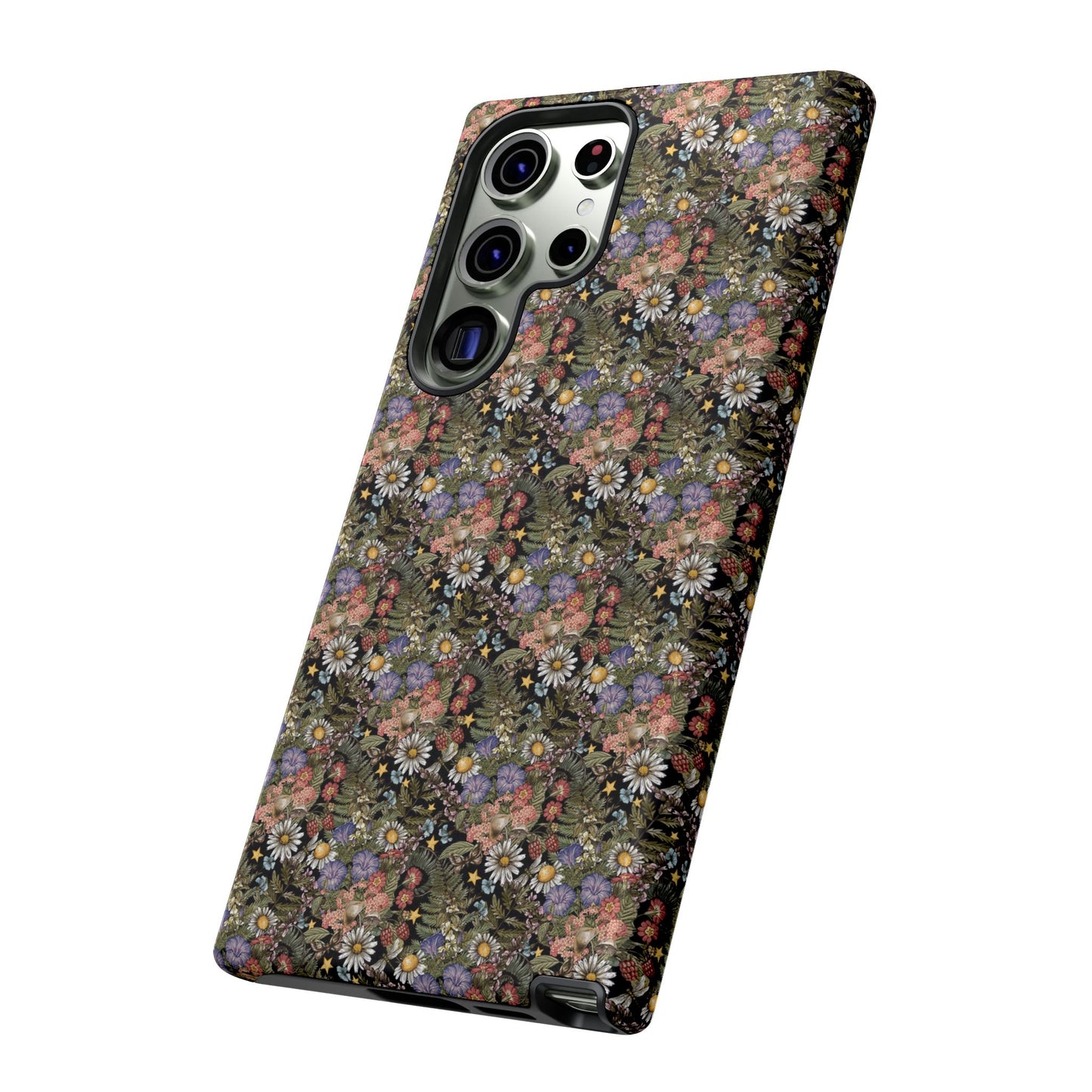 Samsung Galaxy S23 - Tough Case-Phone Case: The Sun, The Moon And The Stars [Flowers]