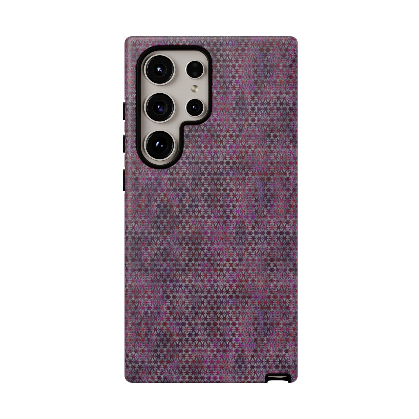 Samsung Galaxy Series Tough Case-Phone Case: Sci-Fi [Purple Barbs]