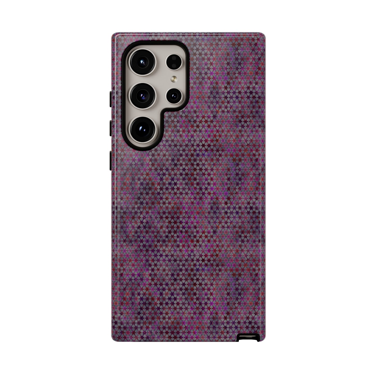 Samsung Galaxy Series Tough Case-Phone Case: Sci-Fi [Purple Barbs]