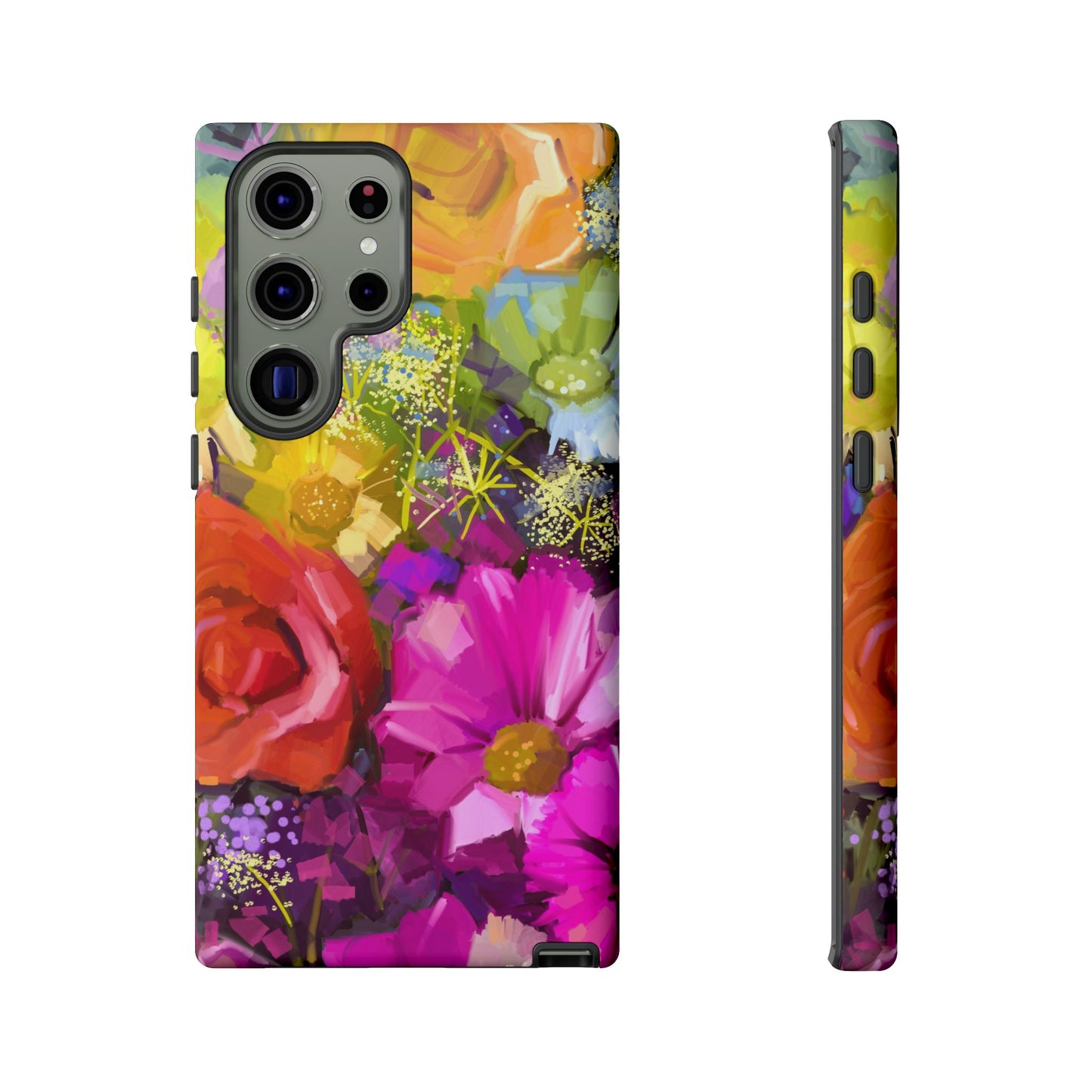 Samsung Galaxy S23 - Tough Case-Phone Case:  Year of Art [Flowers]