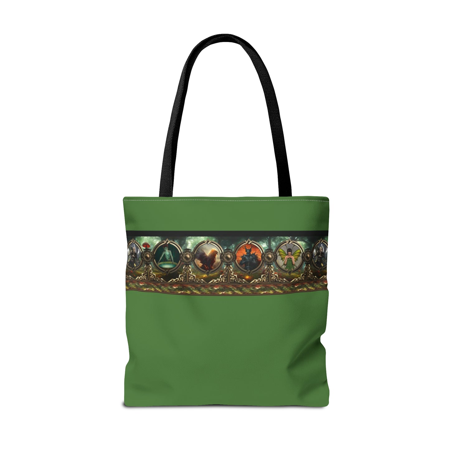 Tote Bag:  large-18x18;  "Legendary Journeys" [Border]