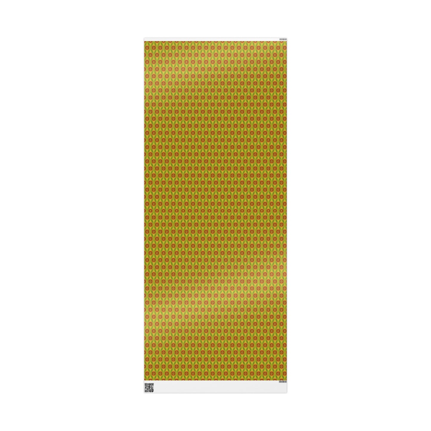 Wrapping Paper:  Celestial [Crimson/Lime Sunbursts]