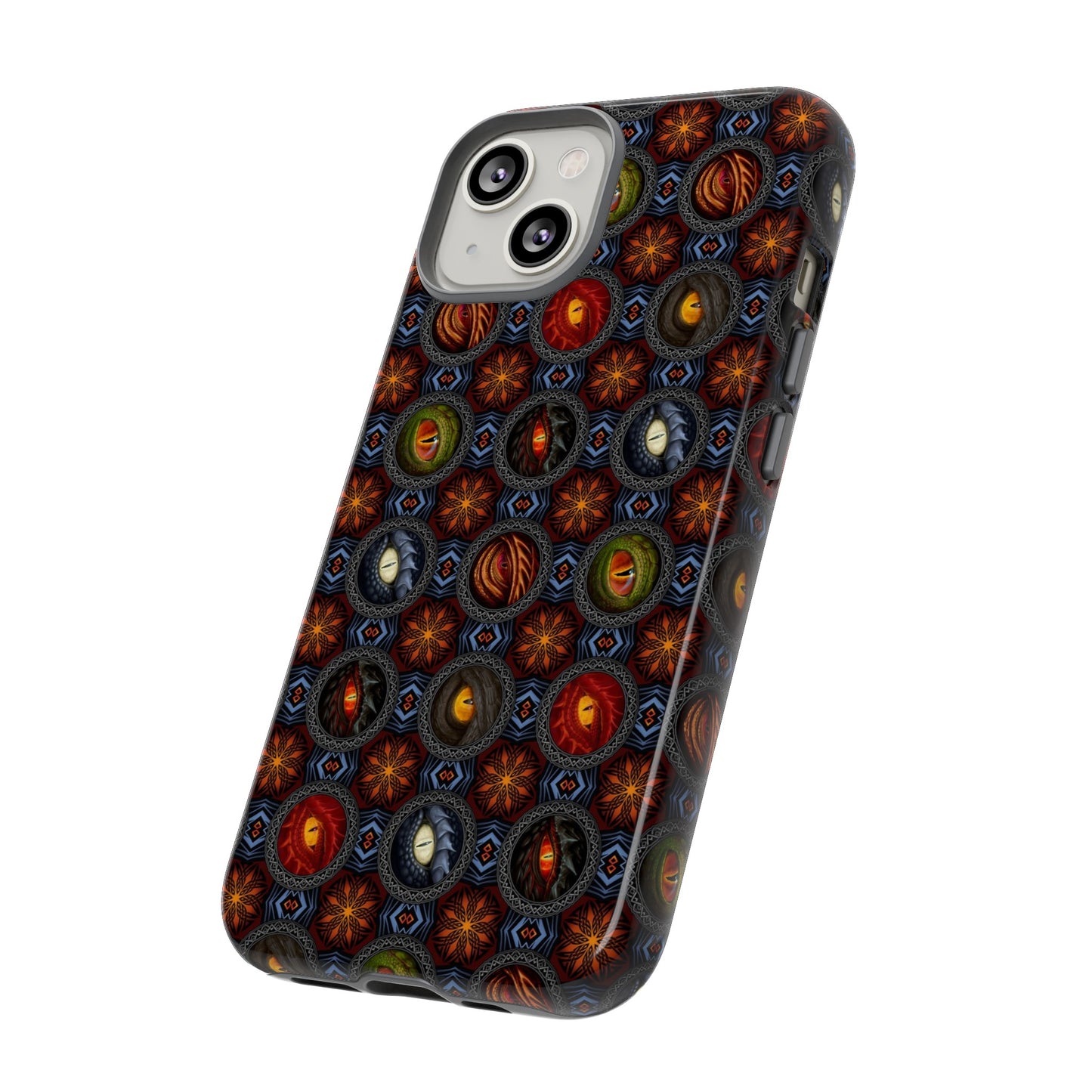 Apple I-Phone 14 (Series) Tough Case-Phone Case: Dragons [Eyes]