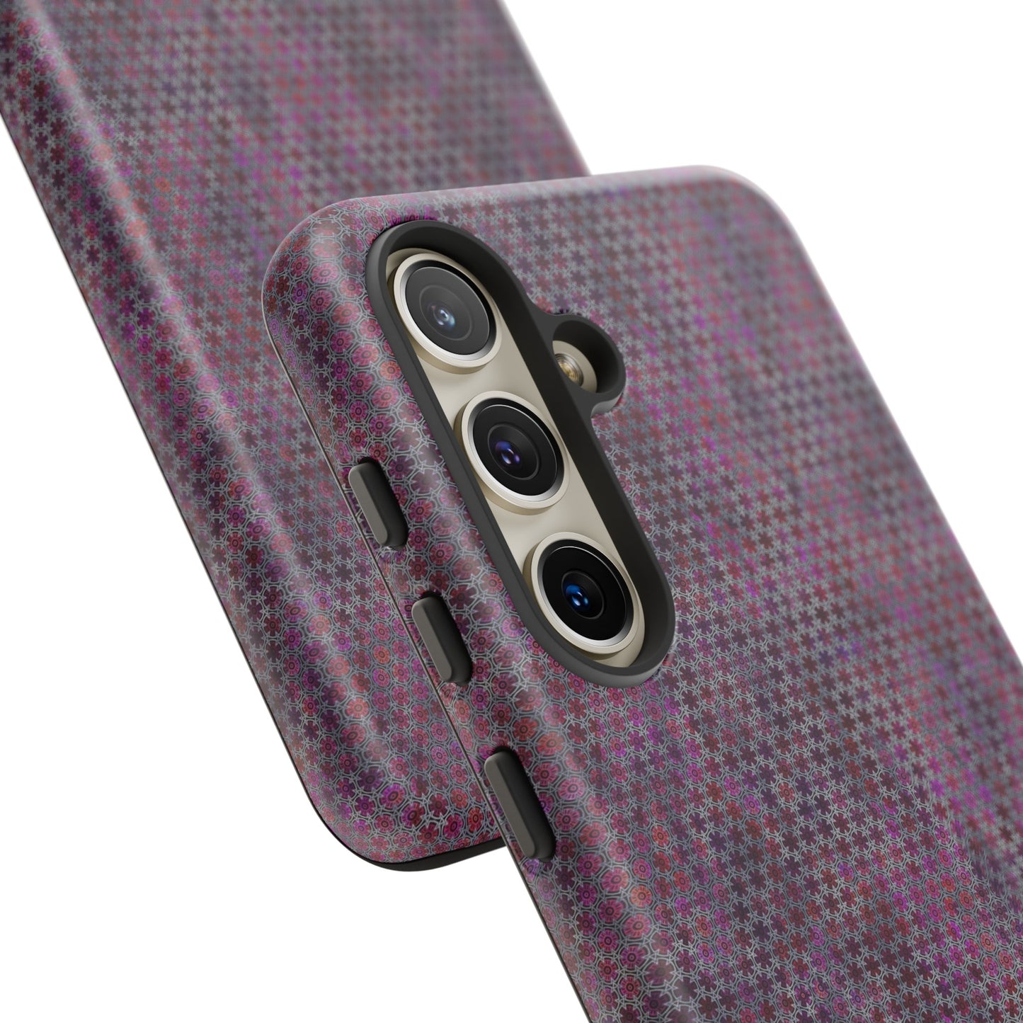 Samsung Galaxy Series Tough Case-Phone Case: Sci-Fi [Purple Barbs]