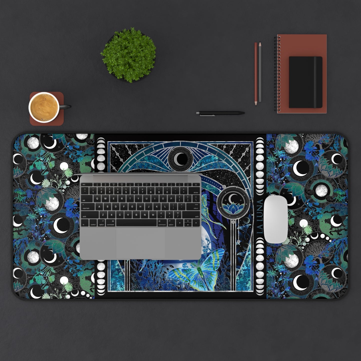 Desk Mat (23x13):  La Luna [Panel]