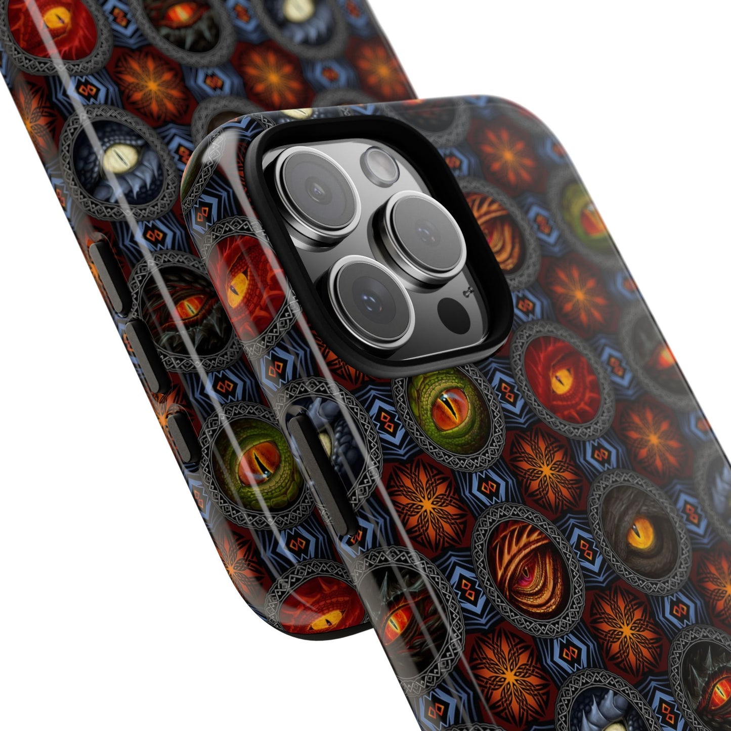 Apple I-Phone 16 (Series) Tough Case-Phone Case:  Dragons [Eyes]