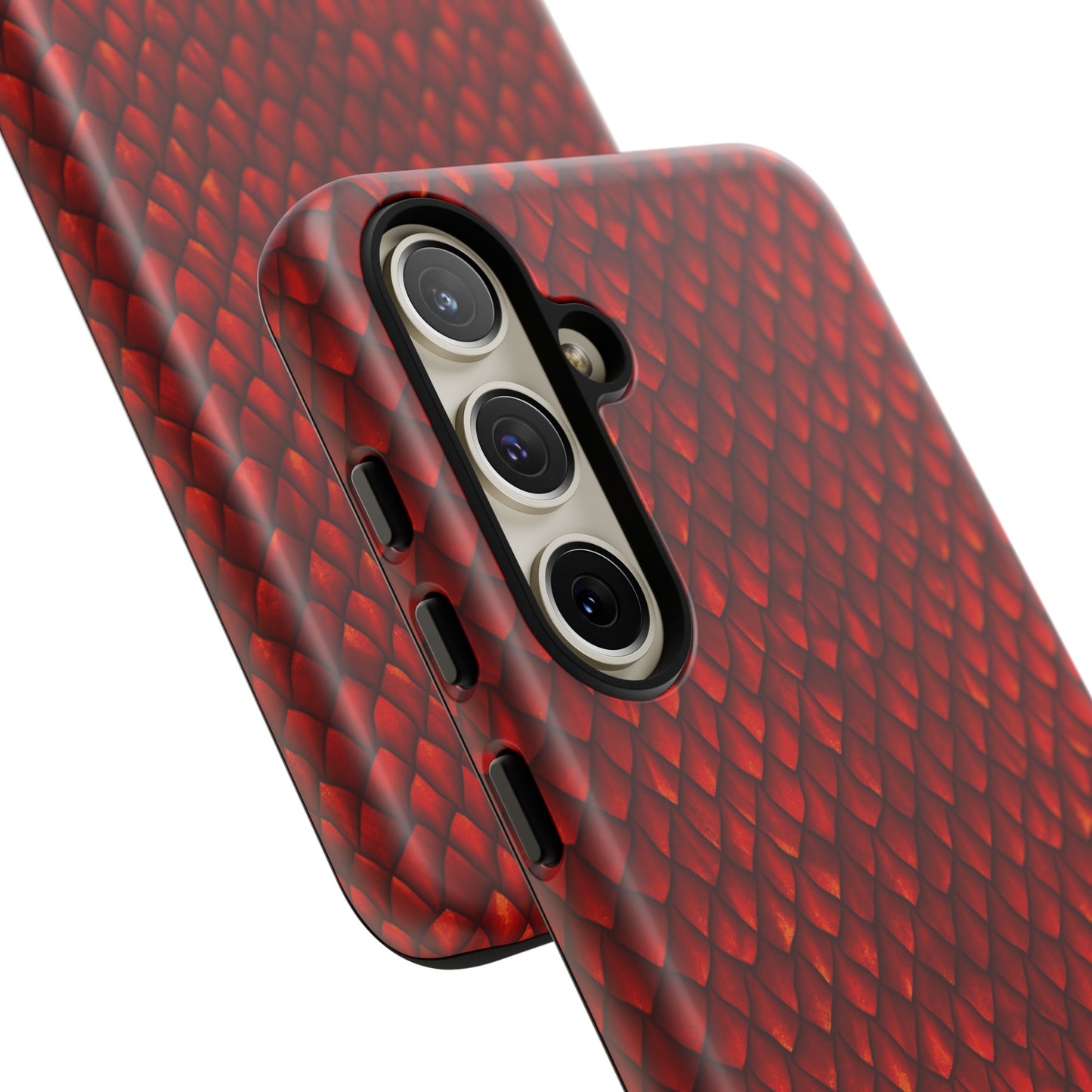 Samsung Galaxy Series Tough Case-Phone Case: Dragons [Red Scales]