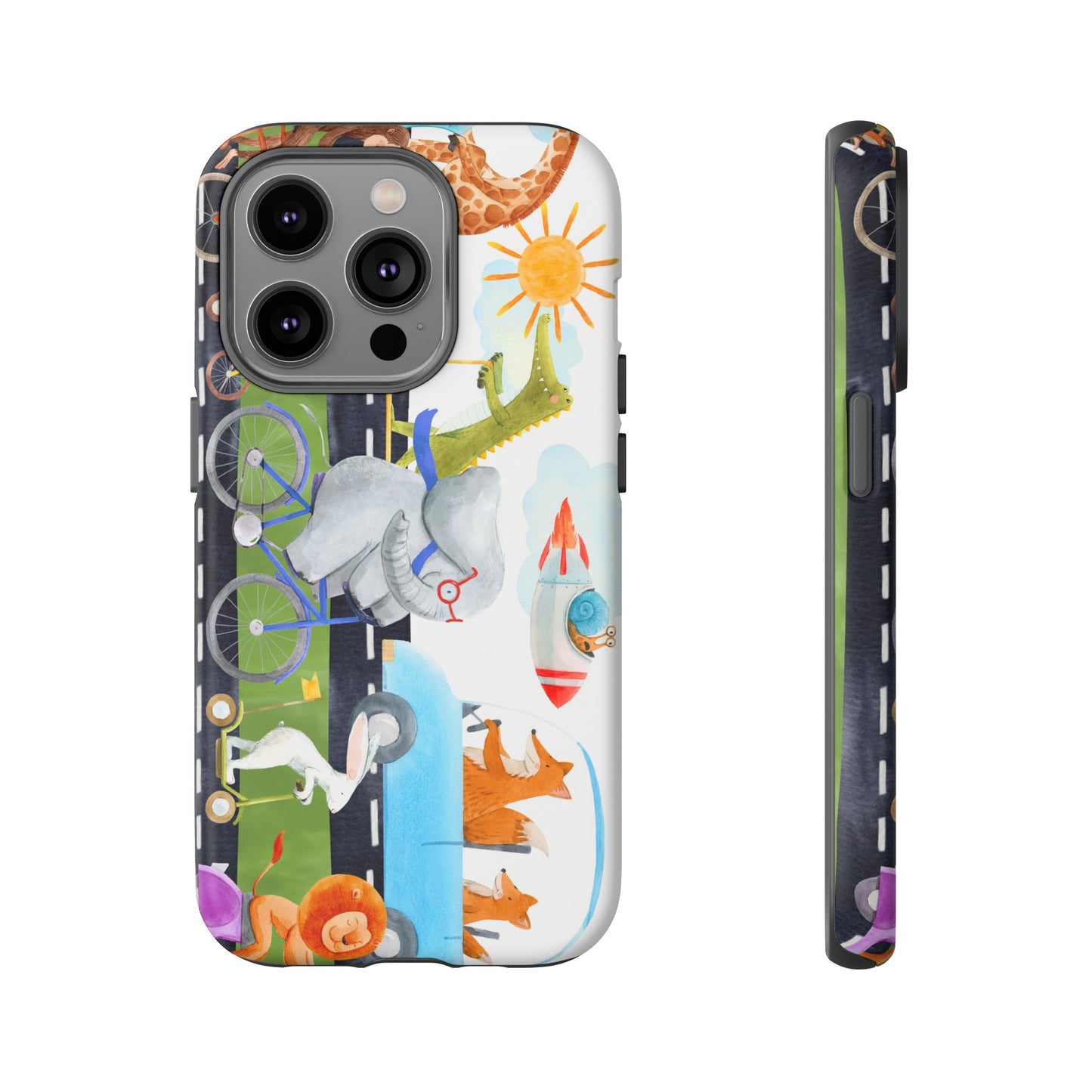 Apple I-Phone 14 (Series) Tough Case-Phone Case: On The Go [Border]