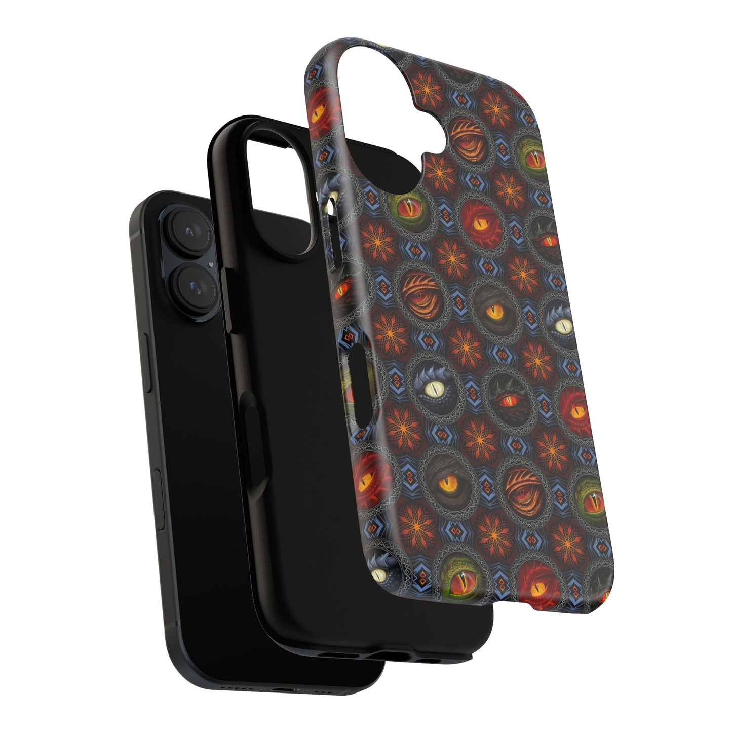 Apple I-Phone 16 (Series) Tough Case-Phone Case:  Dragons [Eyes]