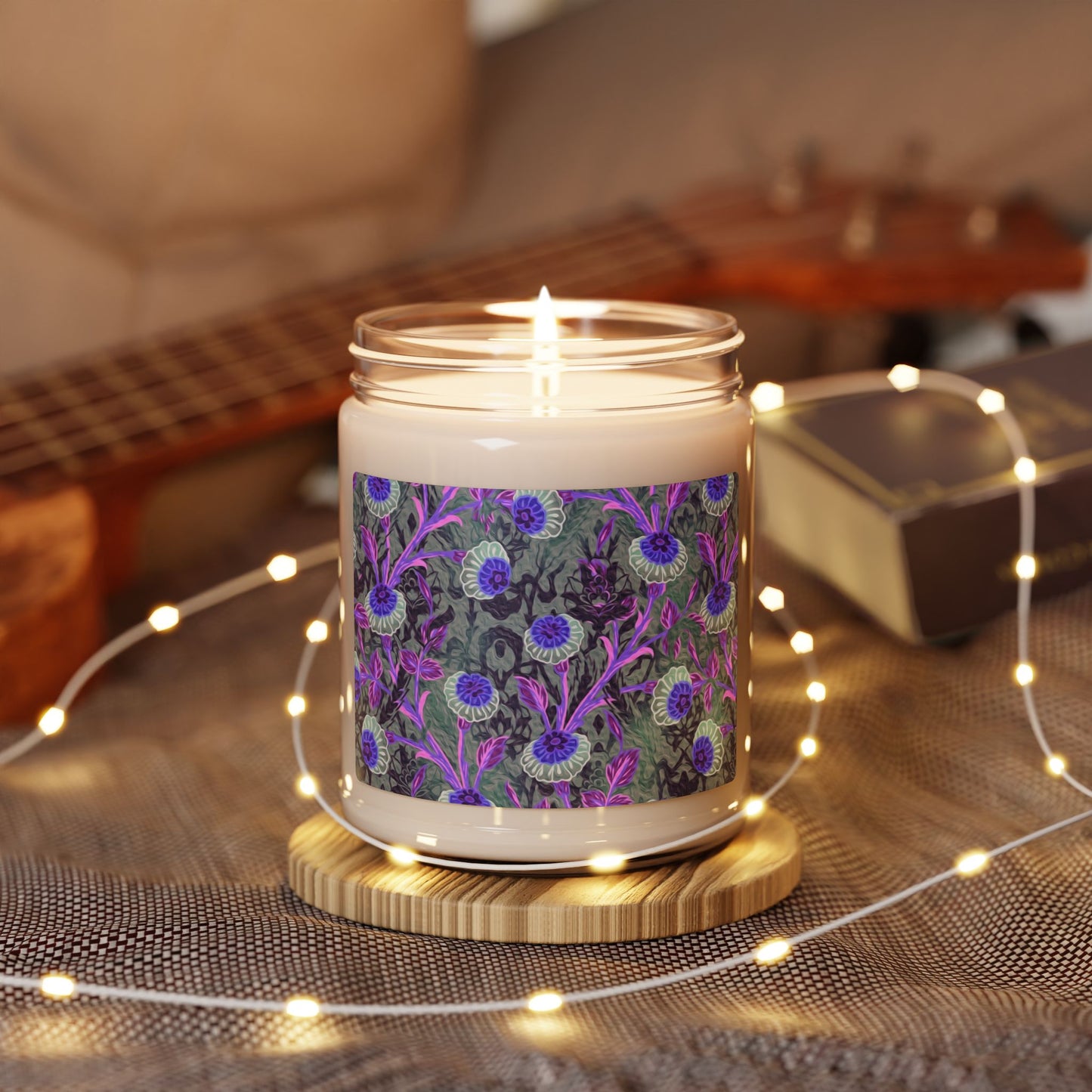 Scented Soy Candle:  Pastiche [Lavender/Grey Dandelions]