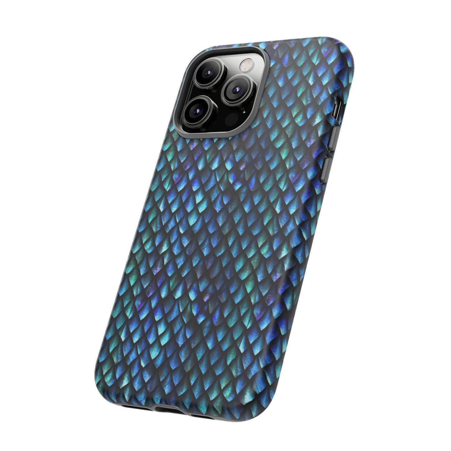 Apple I-Phone 14 (Series) Tough Case-Phone Case: Dragons [Luminescent scales]