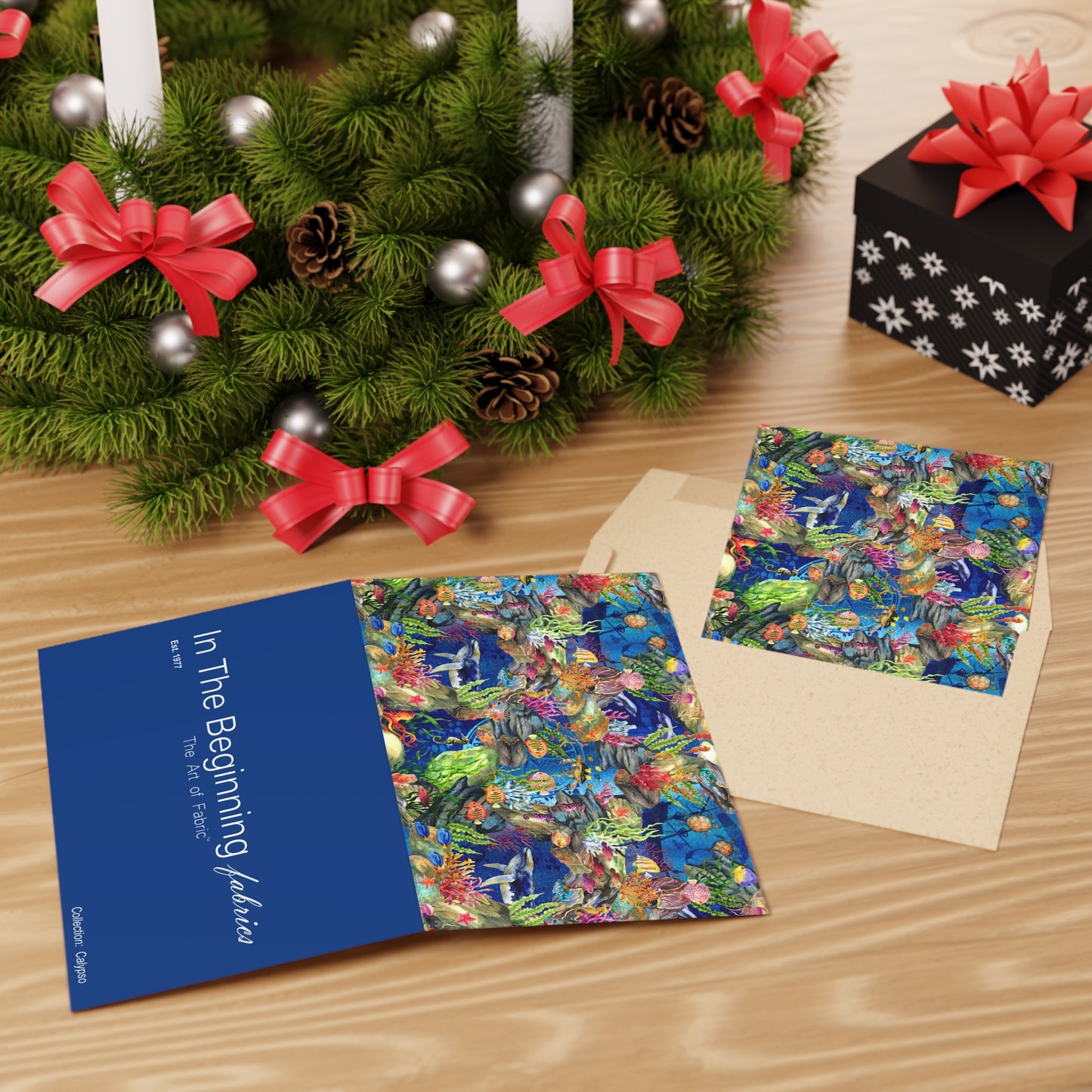 NOTE CARDS: CALYPSO [Undersea Life]