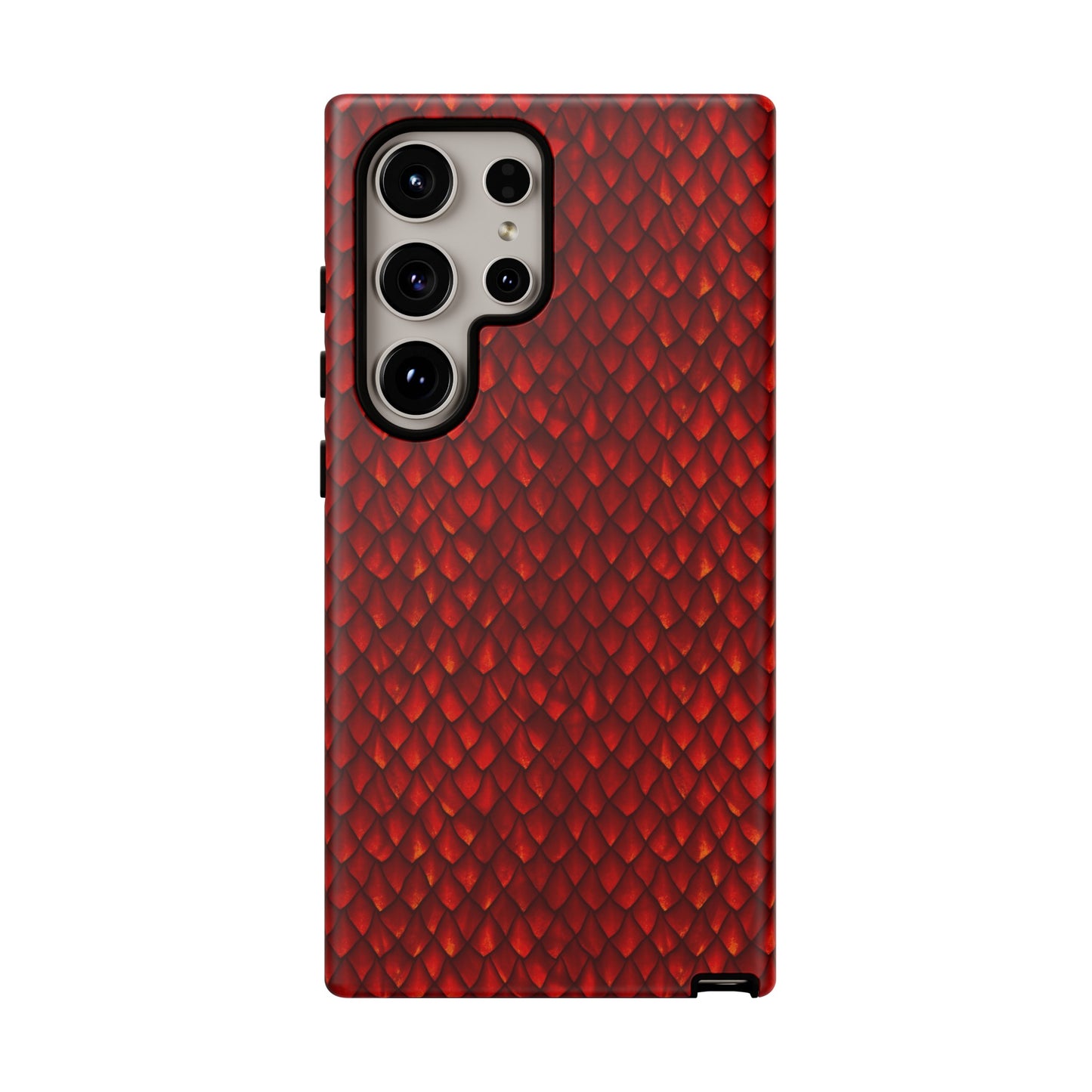 Samsung Galaxy Series Tough Case-Phone Case: Dragons [Red Scales]
