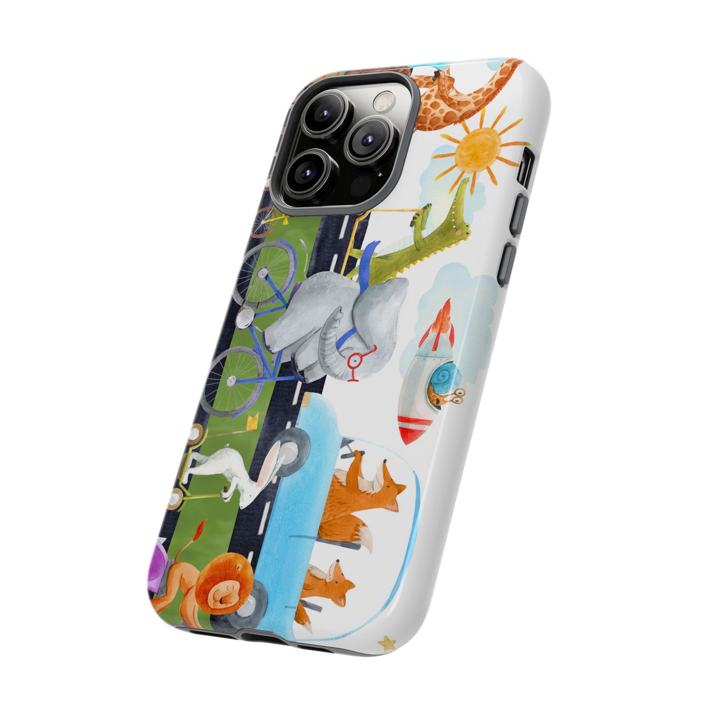 Apple I-Phone 14 (Series) Tough Case-Phone Case: On The Go [Border]