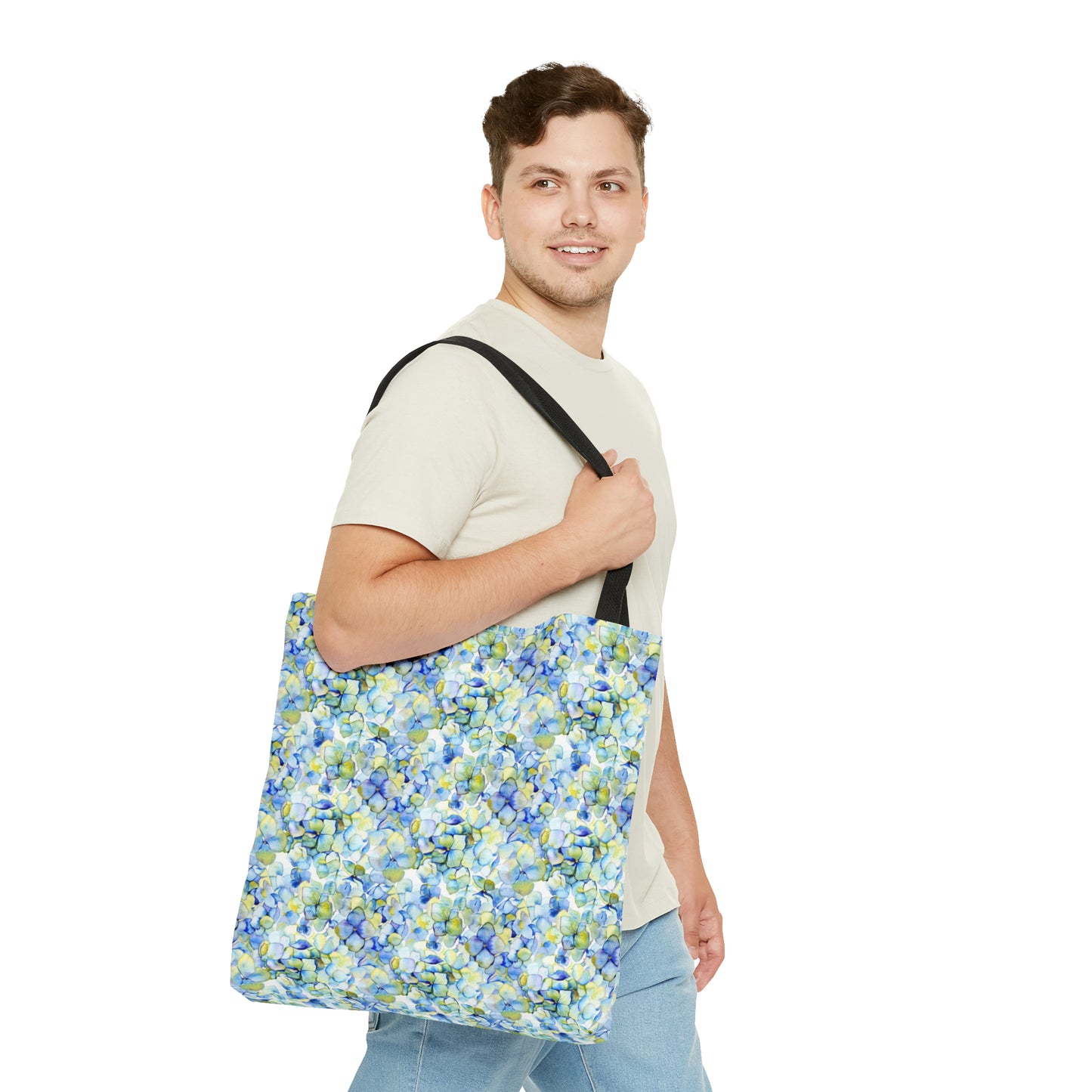 Tote Bag:  large-18x18;  "Leah" [Floral]
