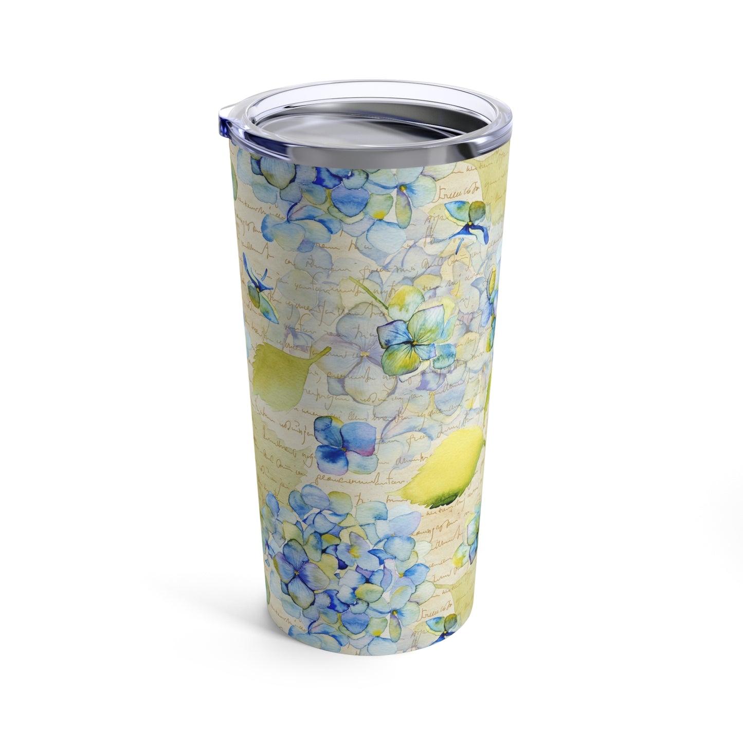 Thermal Tumbler:  20 oz:  Leah [Flower W/Script]