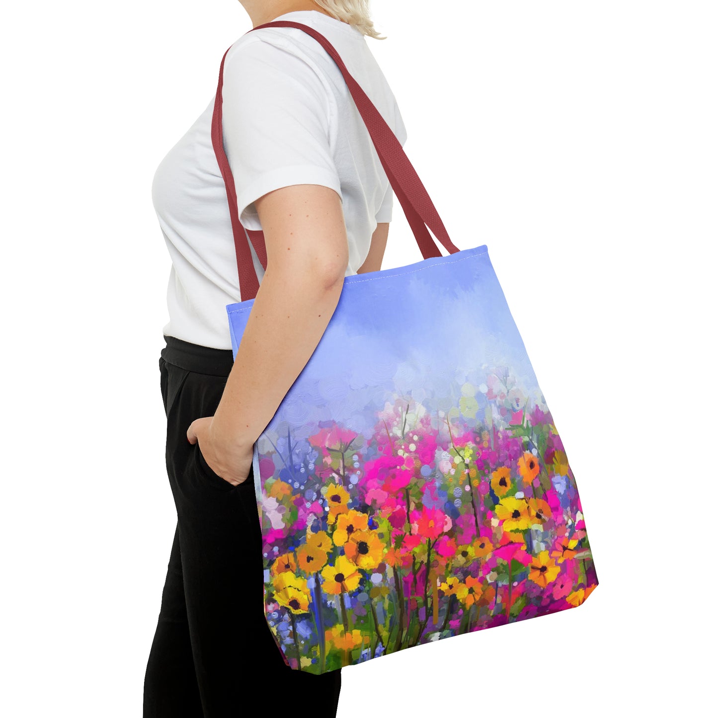 Tote Bag:  large-18x18;  "Year Of Art"