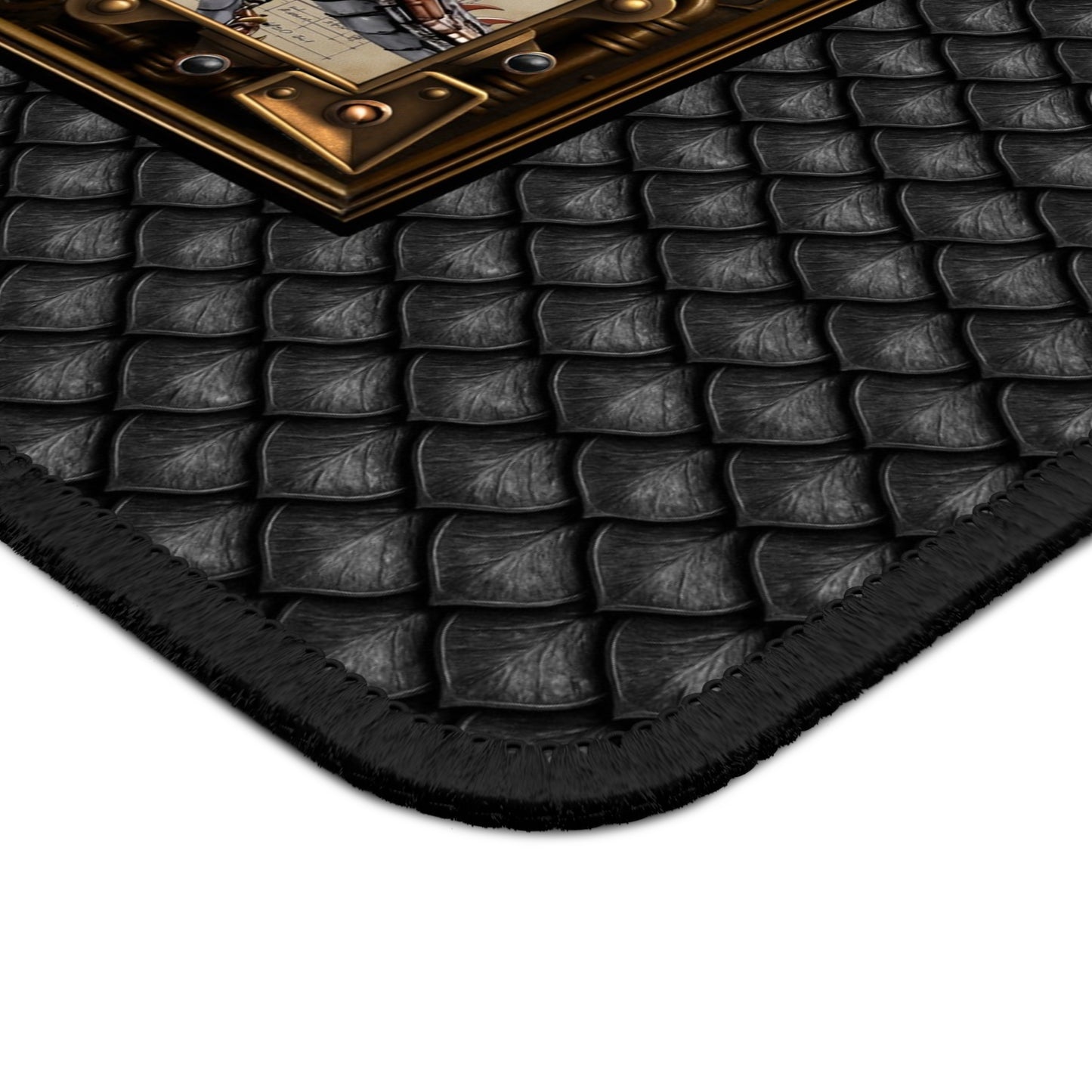 Mouse Pad-Gaming;  9x7:  Steampunk Dragons [Dagon W/Clock-Wings]
