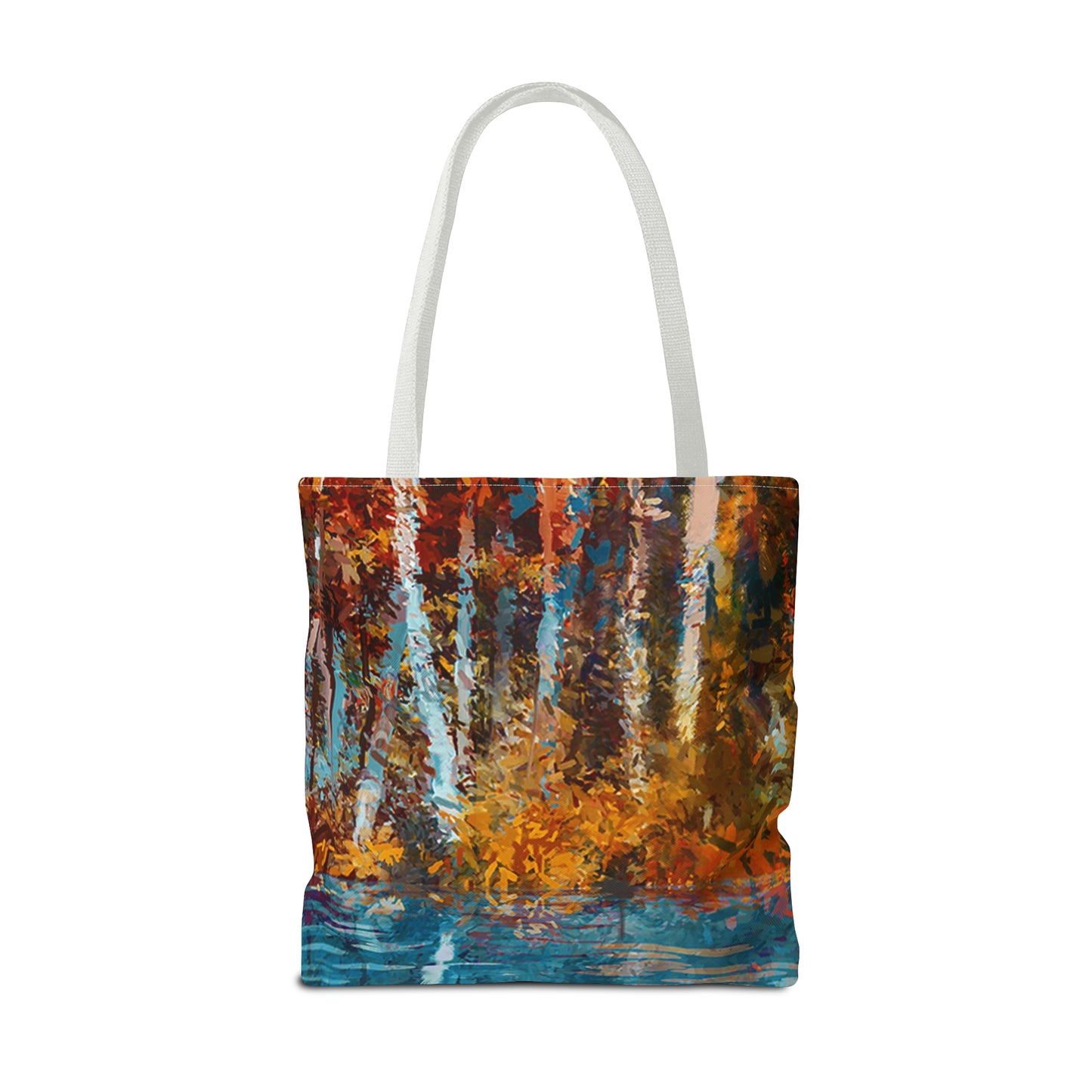 Tote Bag: large-18x18; "Year of Art" [Aspen Trees-2: Large Panel]