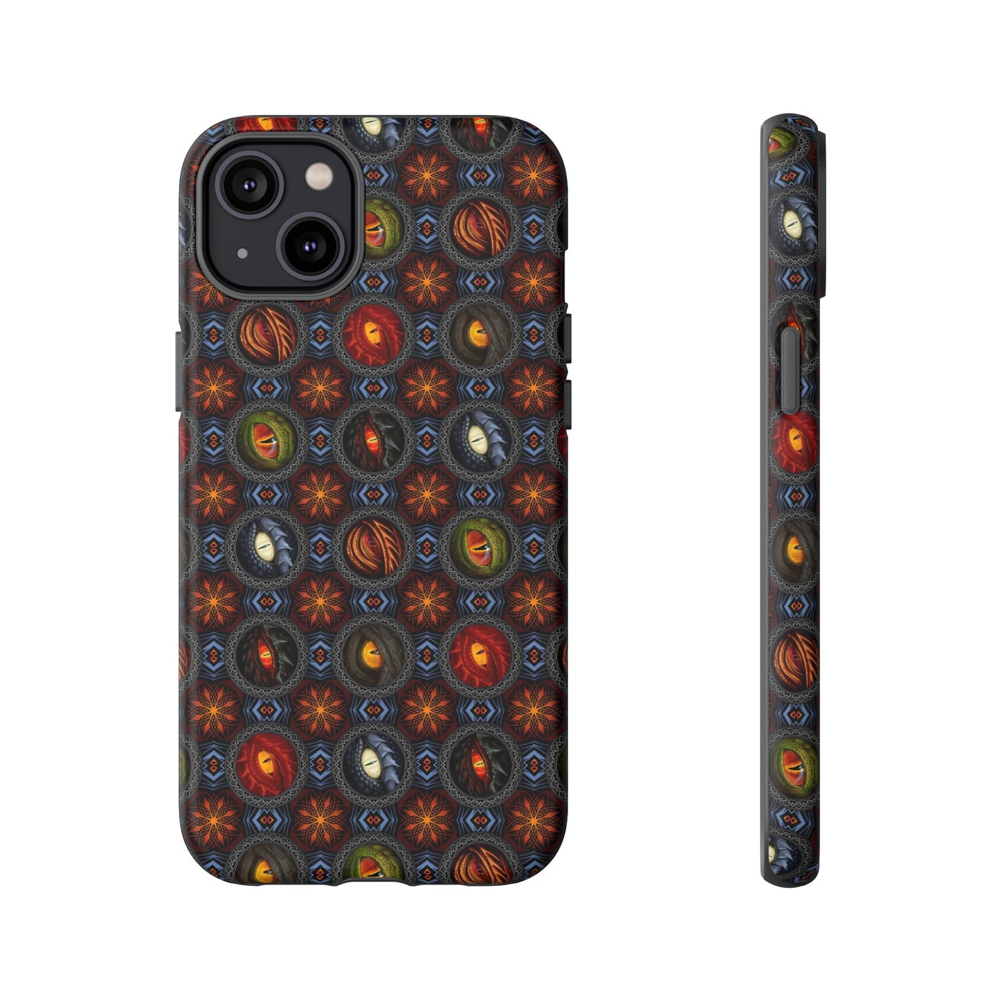 Apple I-Phone 14 (Series) Tough Case-Phone Case: Dragons [Eyes]