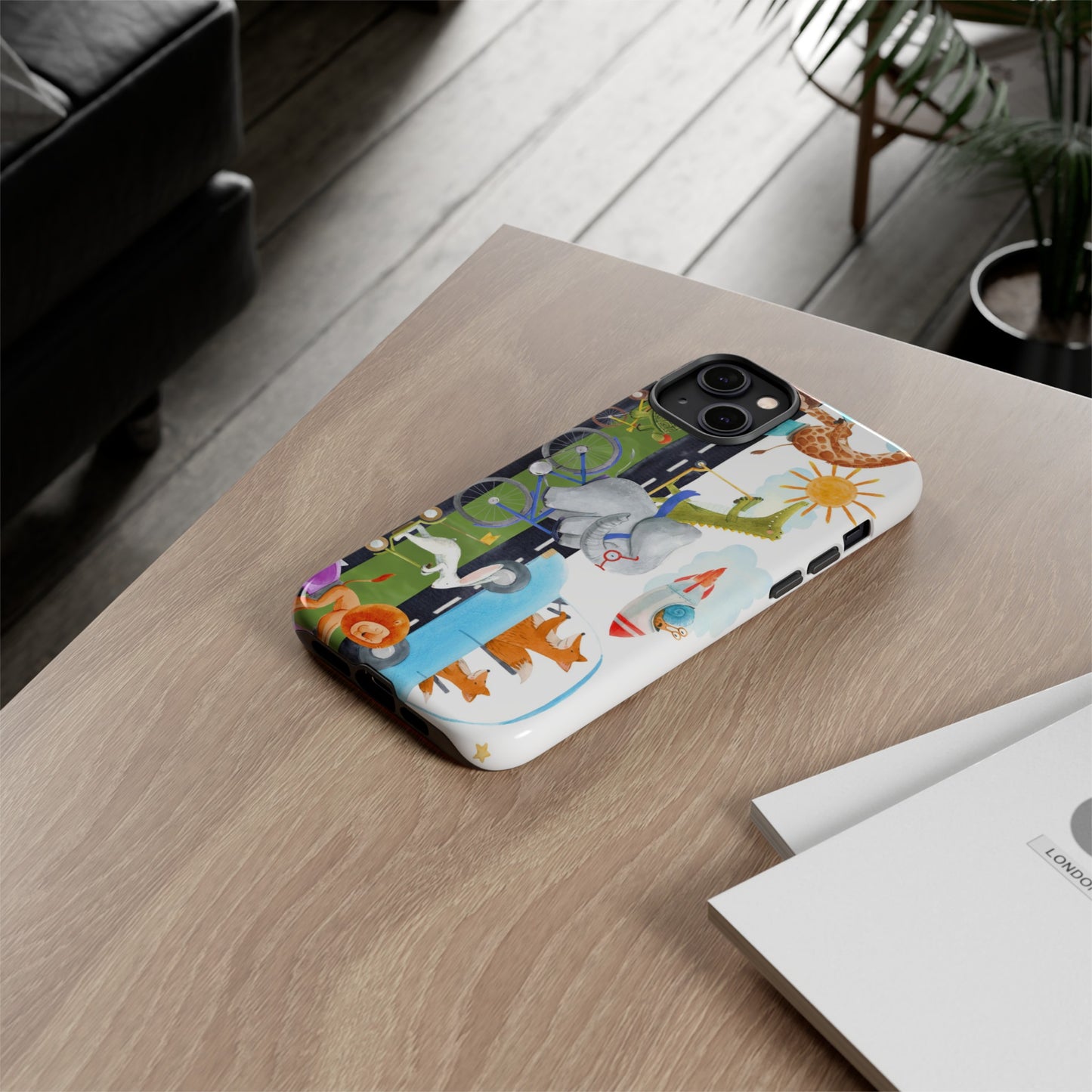 Apple I-Phone 14 (Series) Tough Case-Phone Case: On The Go [Border]