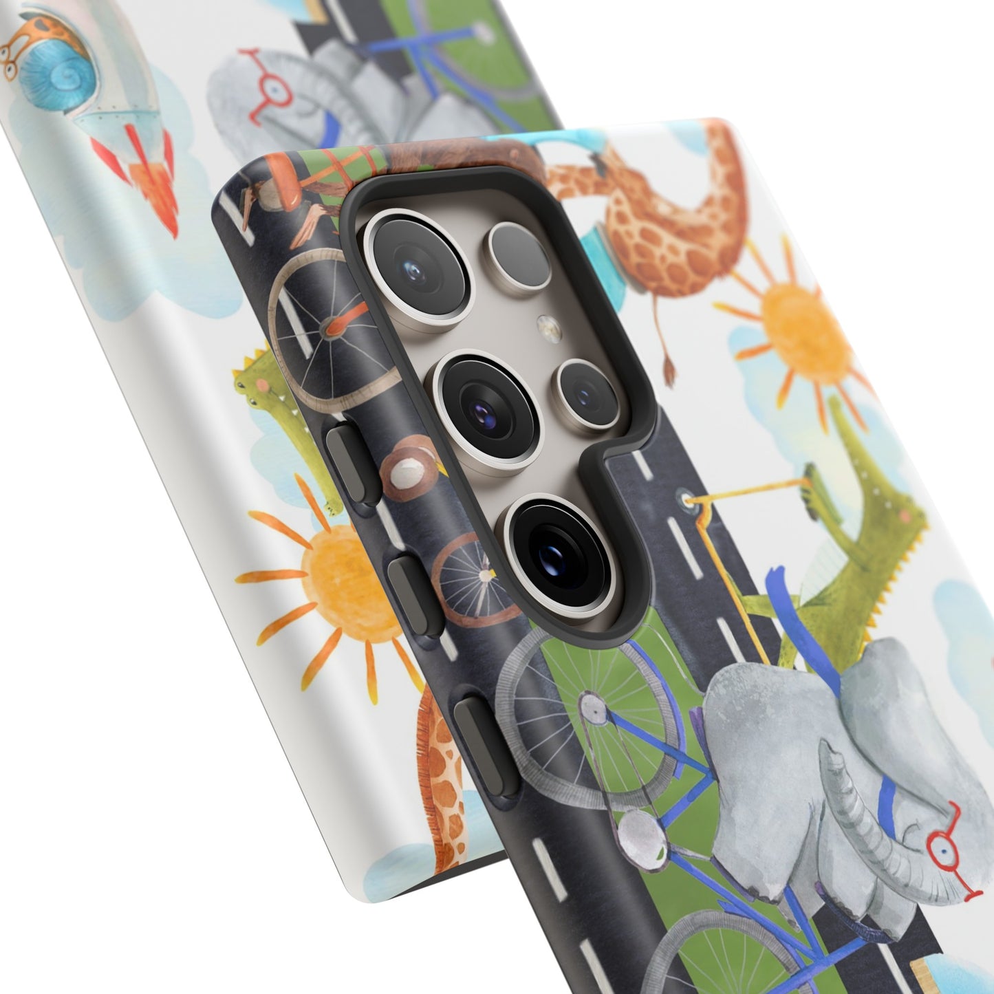 Samsung Galaxy Series Tough Case-Phone Case:  On The Go [Animals]