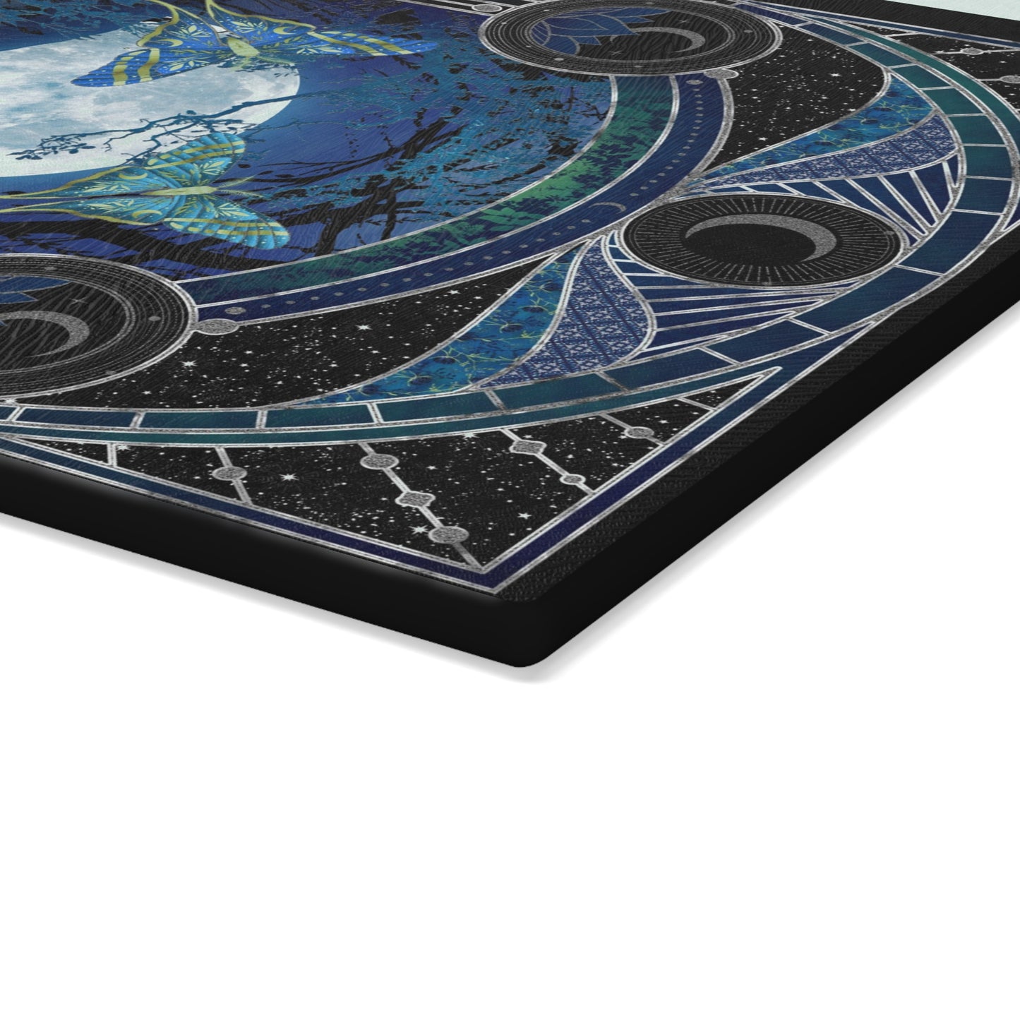 Glass Cutting Board (11"x15"):  La Luna [Panel]