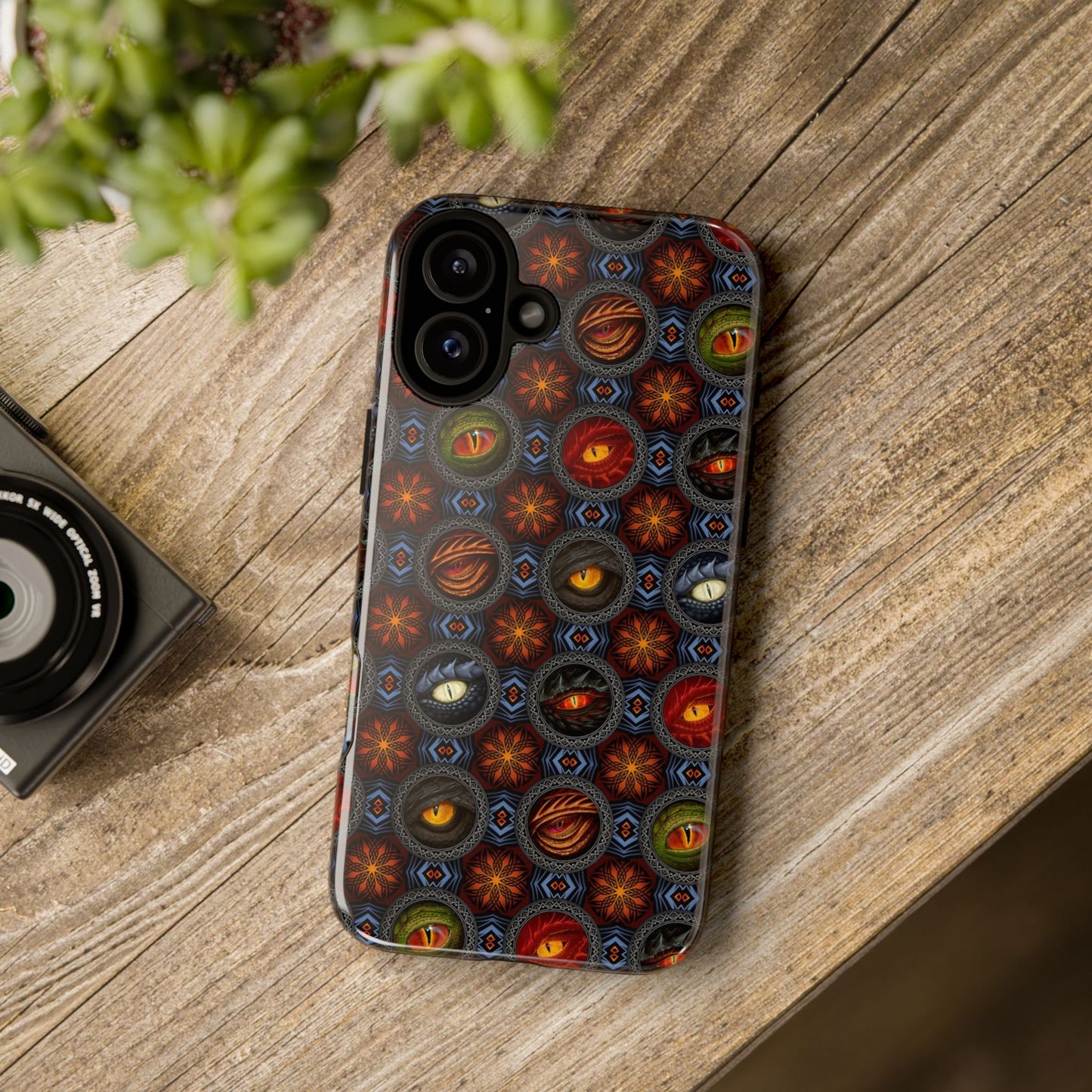 Apple I-Phone 16 (Series) Tough Case-Phone Case:  Dragons [Eyes]