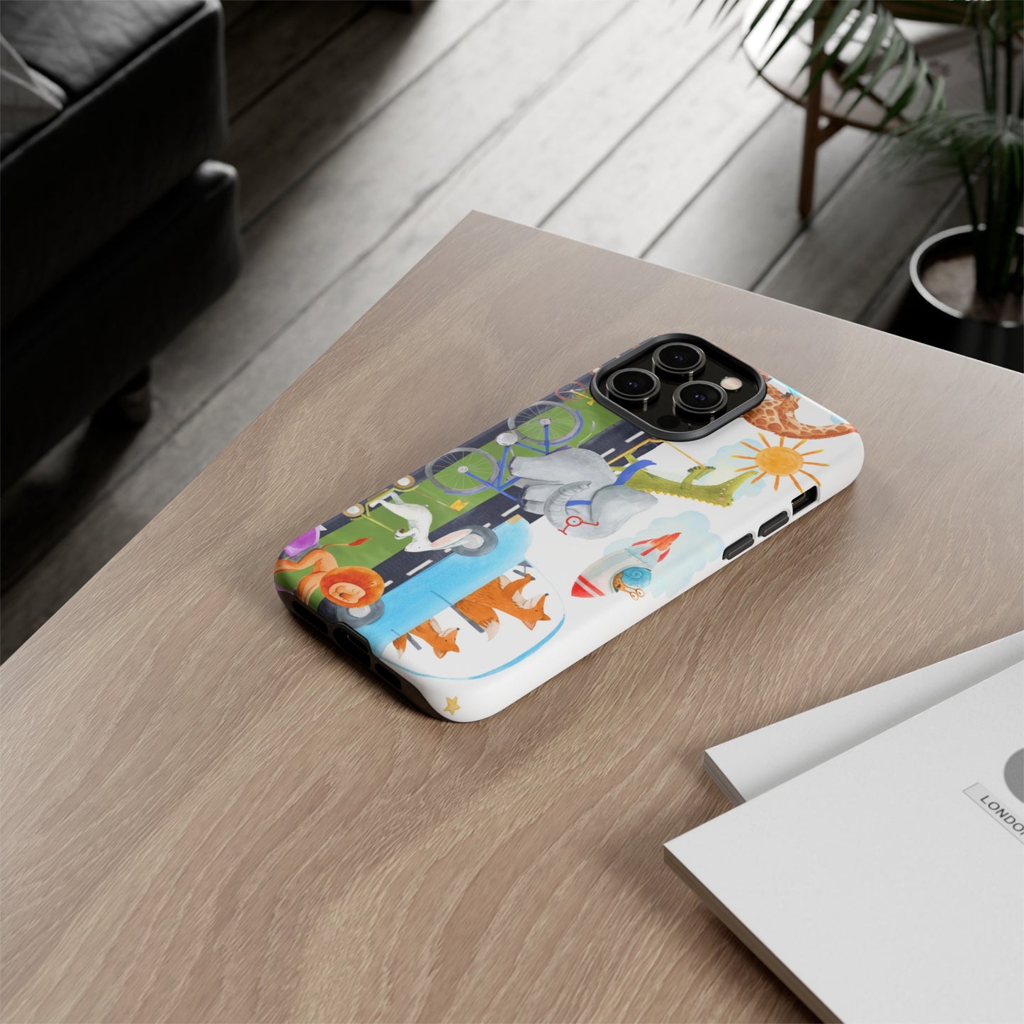 Apple I-Phone 14 (Series) Tough Case-Phone Case: On The Go [Border]