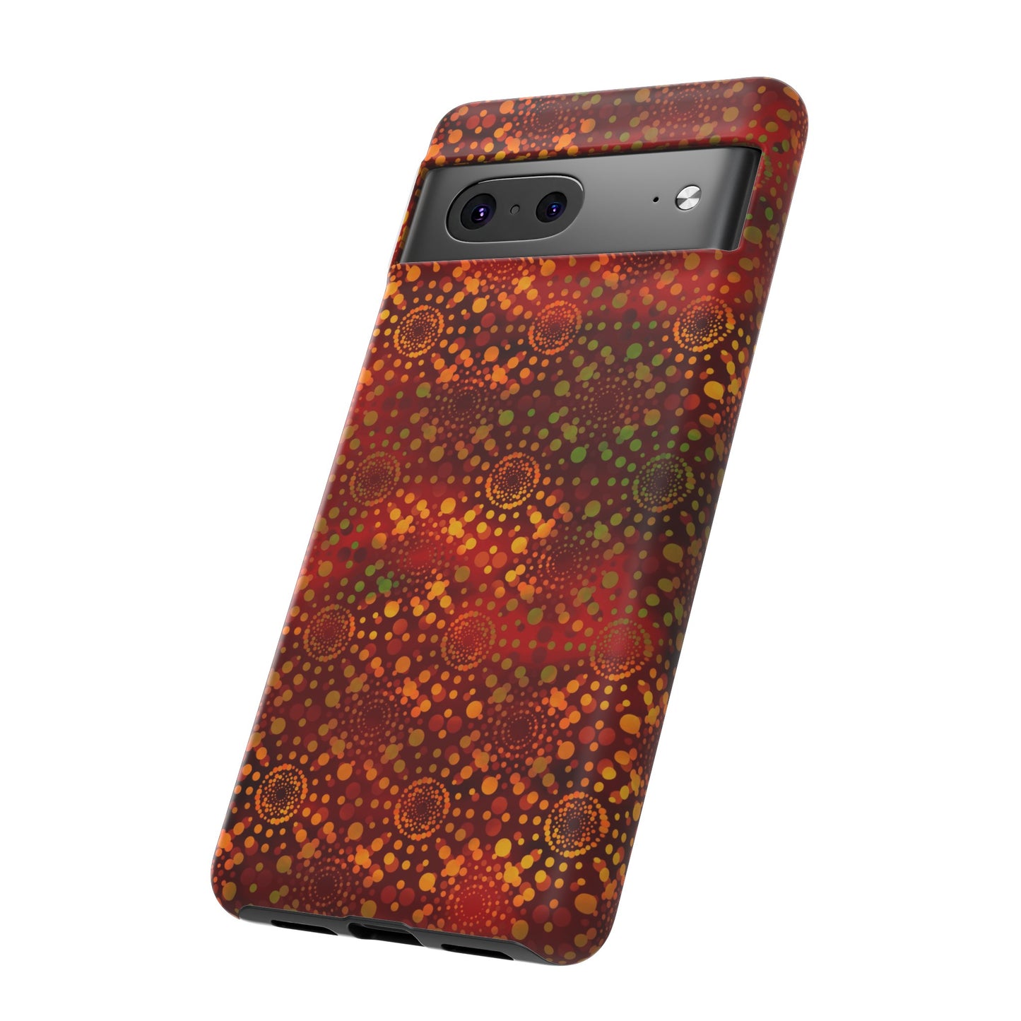 Google Pixel Tough Case-Phone Case: Dreamscapes [Red Kaliedoscope]