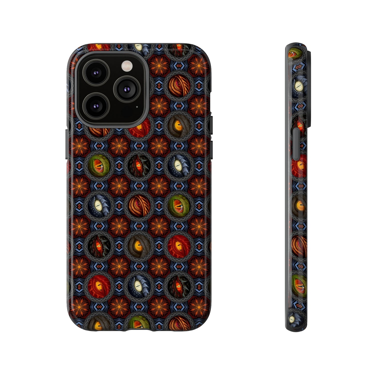 Apple I-Phone 14 (Series) Tough Case-Phone Case: Dragons [Eyes]