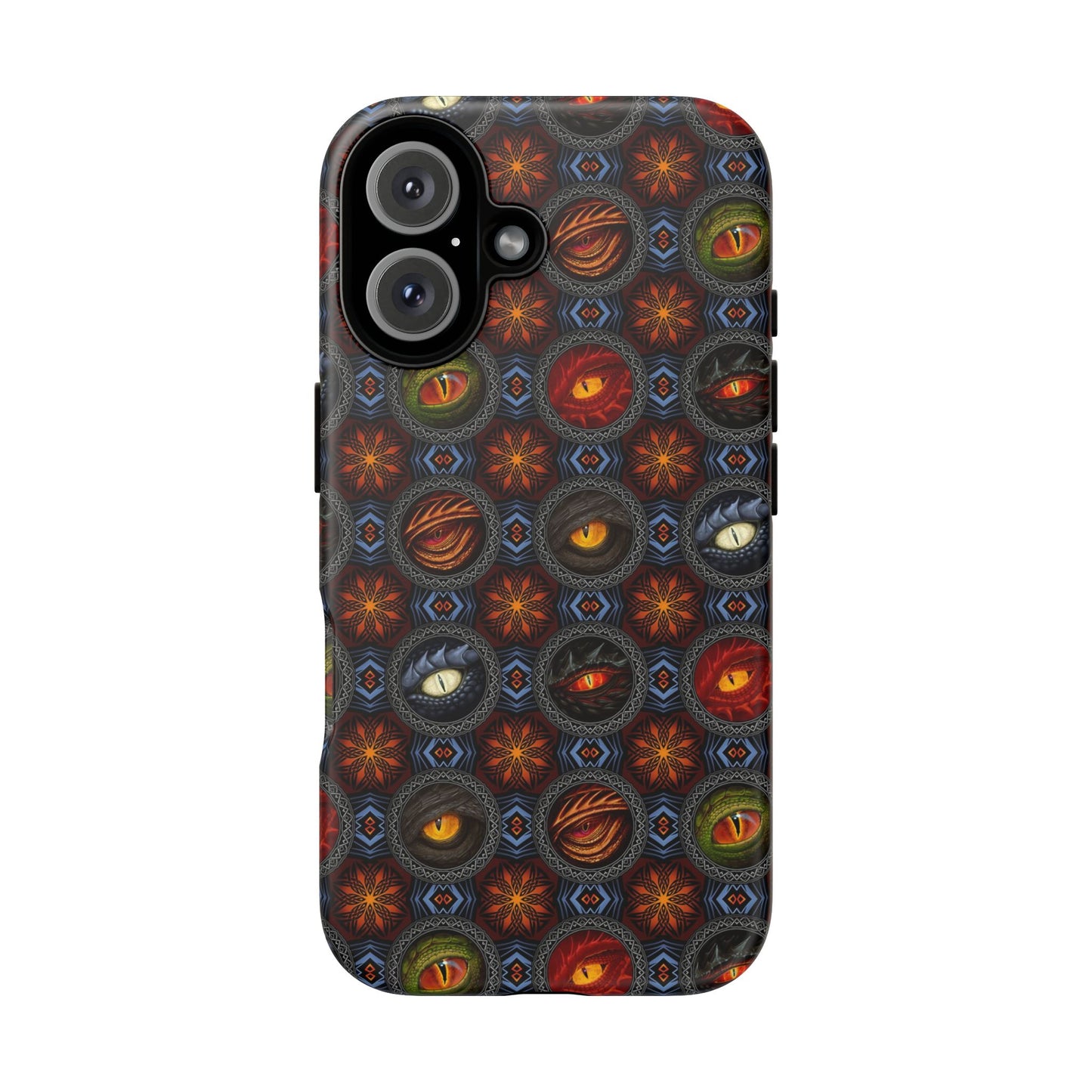 Apple I-Phone 16 (Series) Tough Case-Phone Case:  Dragons [Eyes]