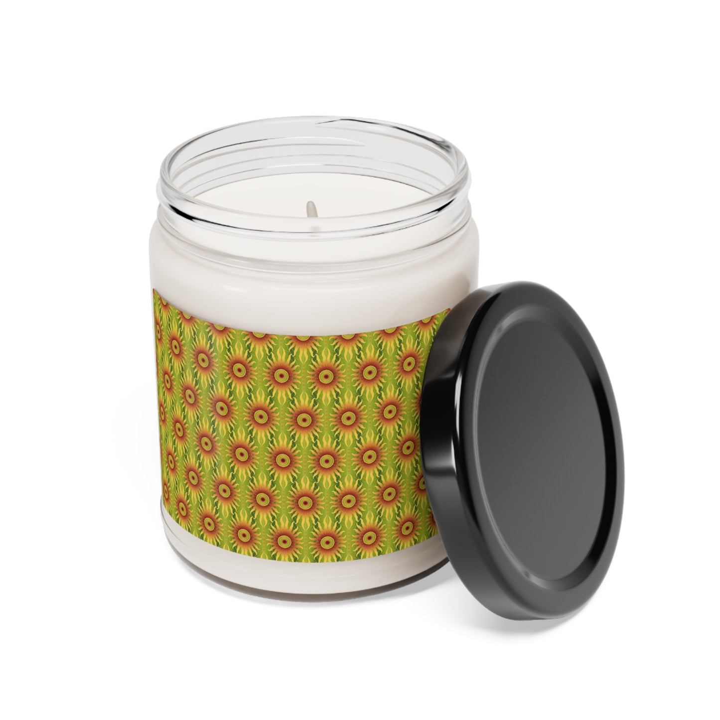 Scented Soy Candle ($ 18.650) - Celestial [Crimson/Lime-Sunbursts]