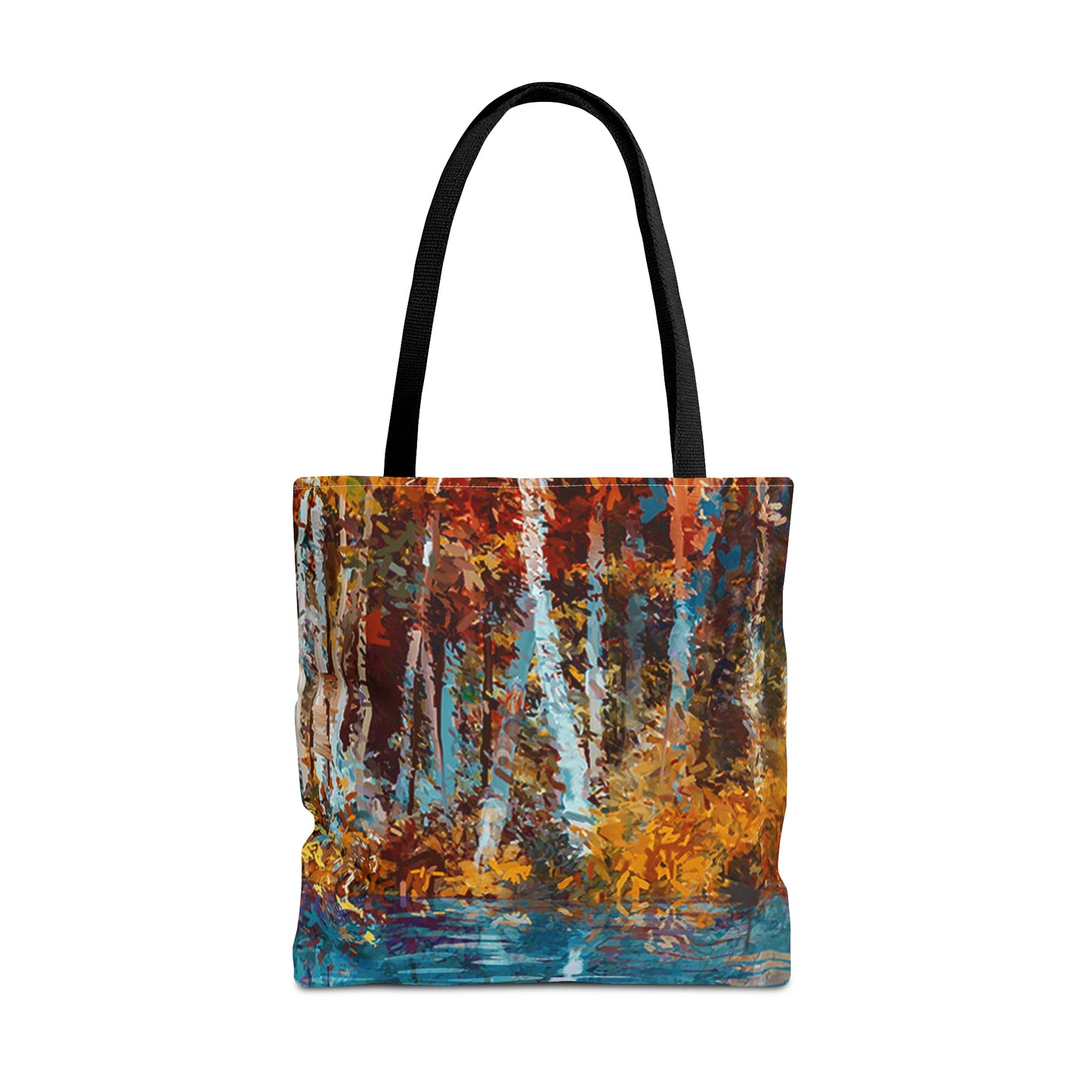 Tote Bag: large-18x18; "Year of Art" [Aspen Trees-2: Large Panel]