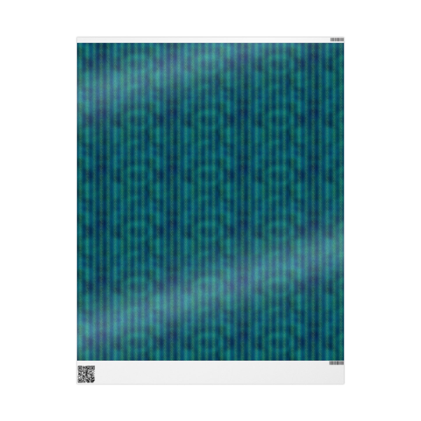 Wrapping Paper:  Generic [Blue/Green Dot Stripes]