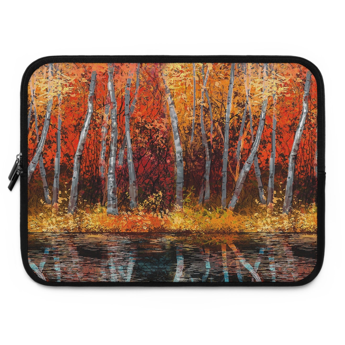 Laptop Sleeve:  [Year of Art]:  Aspen Trees 1