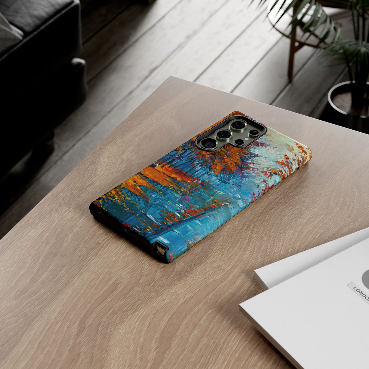 Samsung Galaxy S23 - Tough Case-Phone Case:  Year of Art-Park Bench