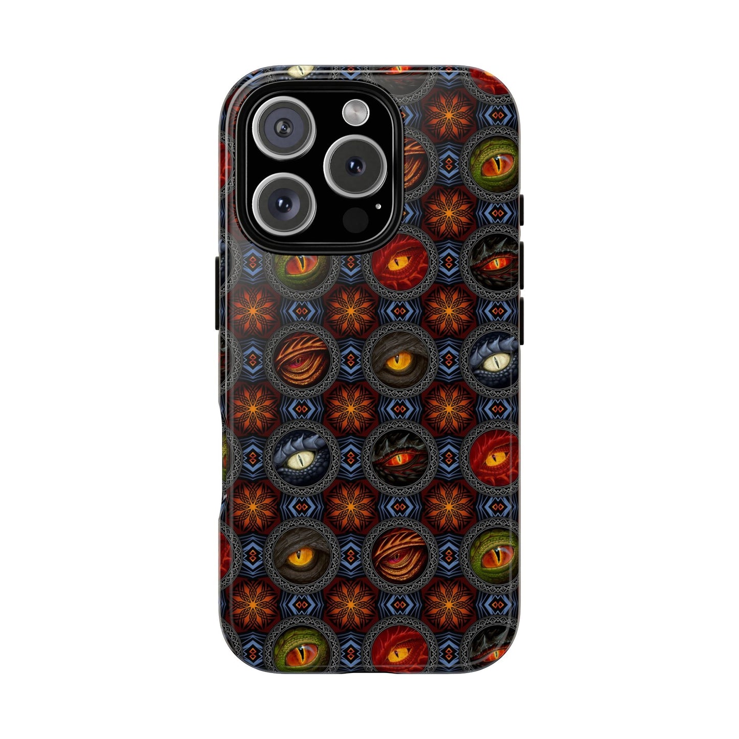 Apple I-Phone 16 (Series) Tough Case-Phone Case:  Dragons [Eyes]